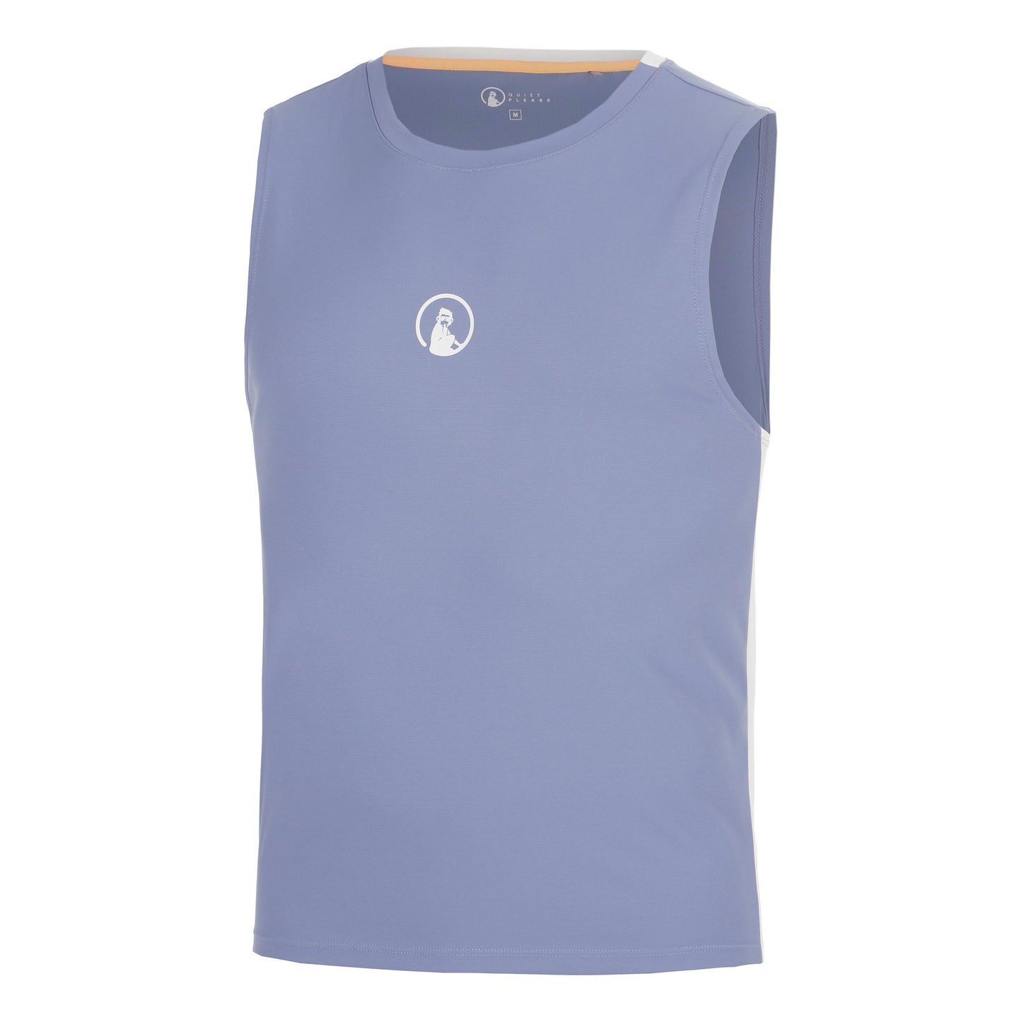 Quiet Please Glow Winner Tech Tanktop Herrer - blå