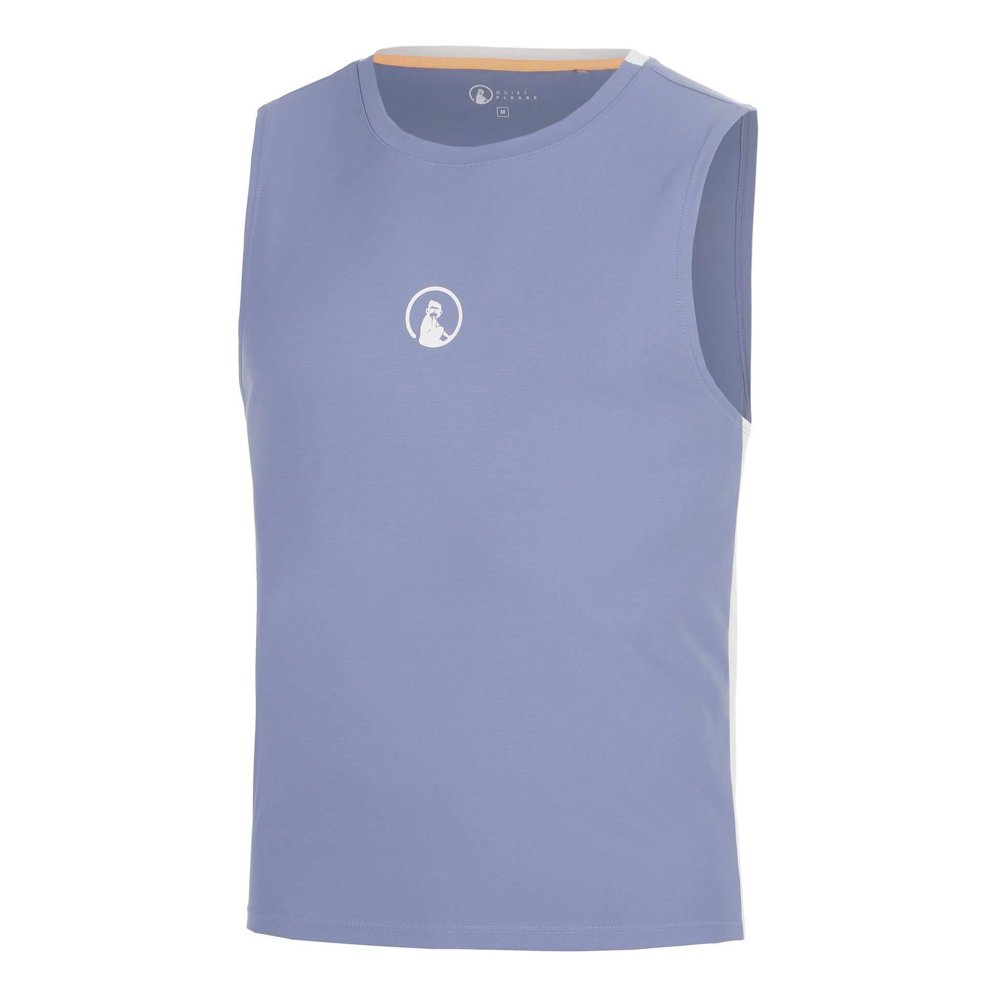 Quiet Please Glow Winner Tech Tanktop Herrer - blå