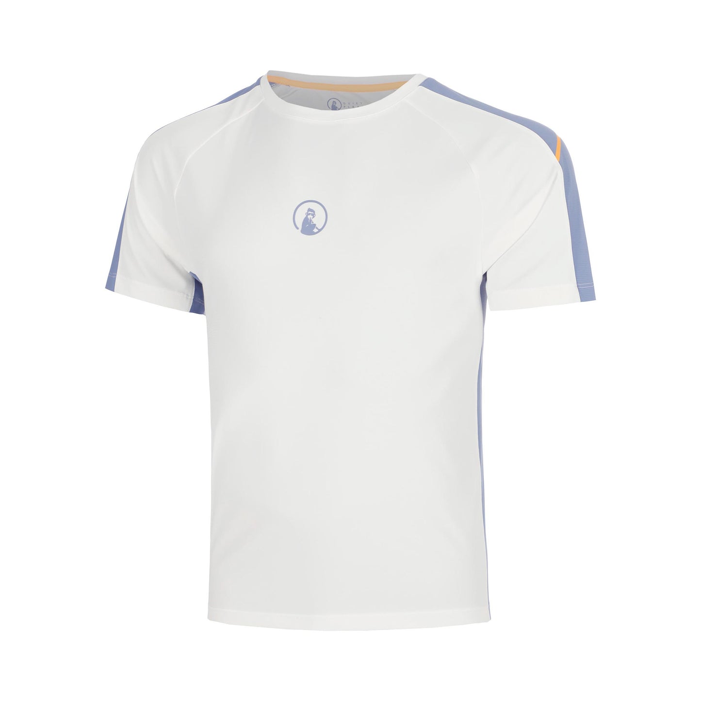 Quiet Please Glow Winner Tech T-shirt Drenge - creme