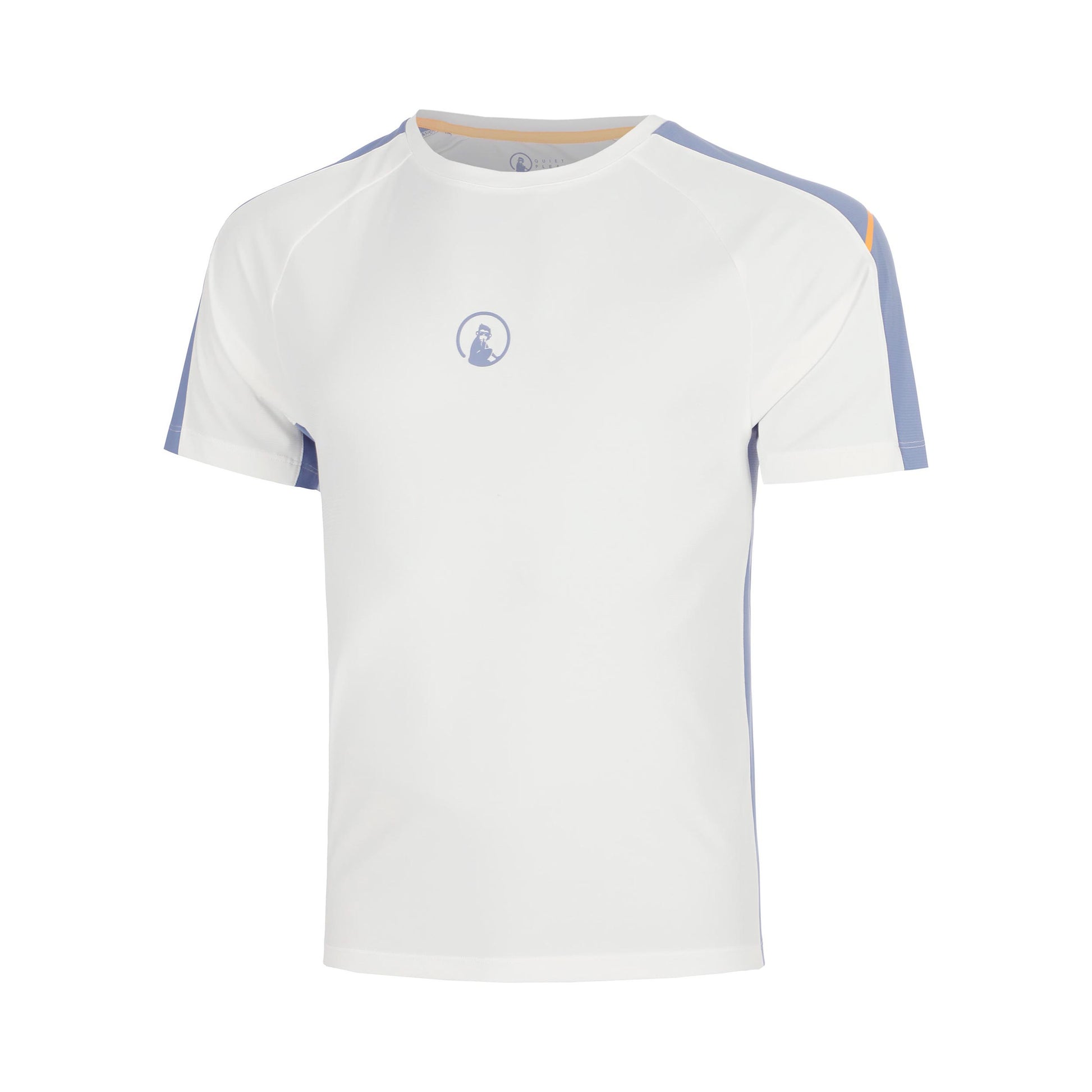 Quiet Please Glow Winner Tech T-shirt Drenge - creme