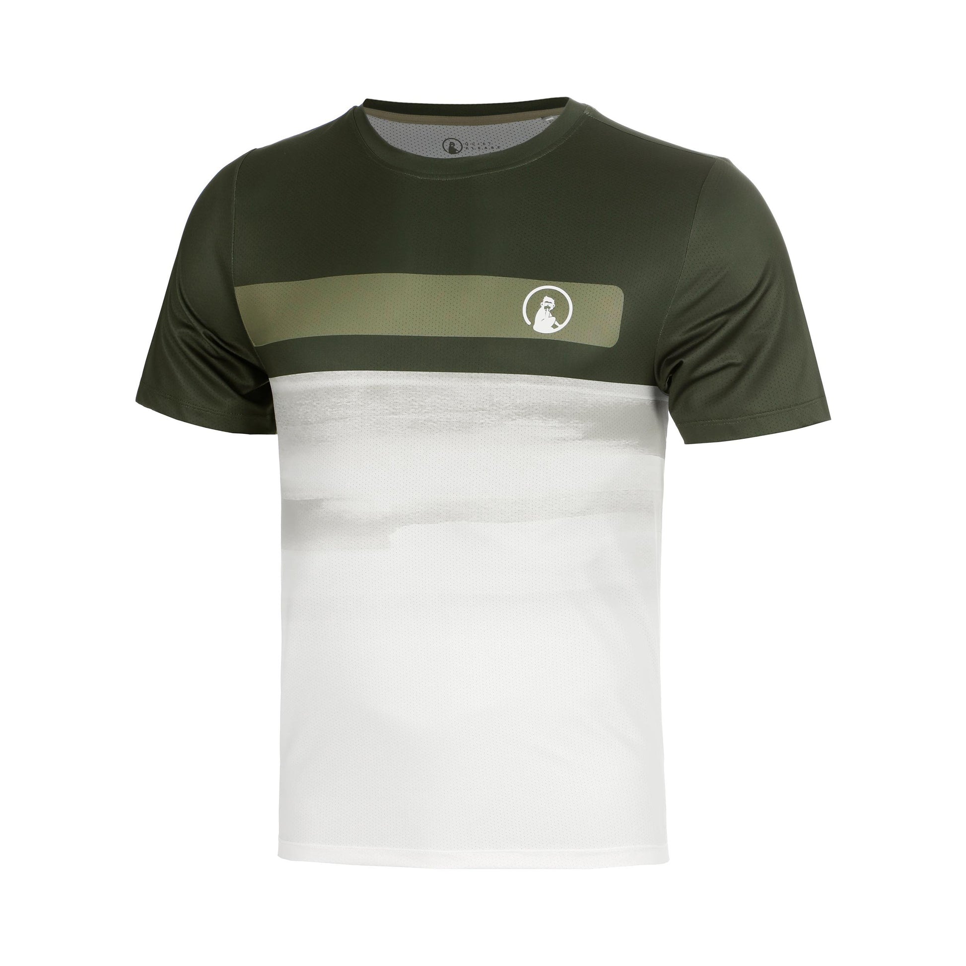 Quiet Please Memories Receiver Faded Wipe T-shirt Drenge - mørkegrøn
