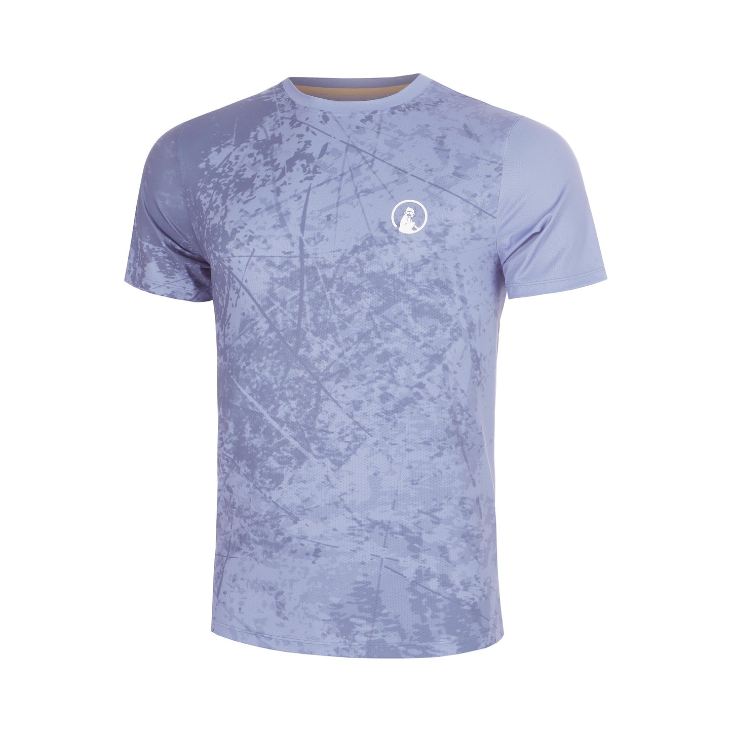 Quiet Please Glow Receiver Scrubbled T-shirt Drenge - blå