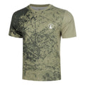 Memories Receiver Scrubbled T-shirt Herrer - kaki