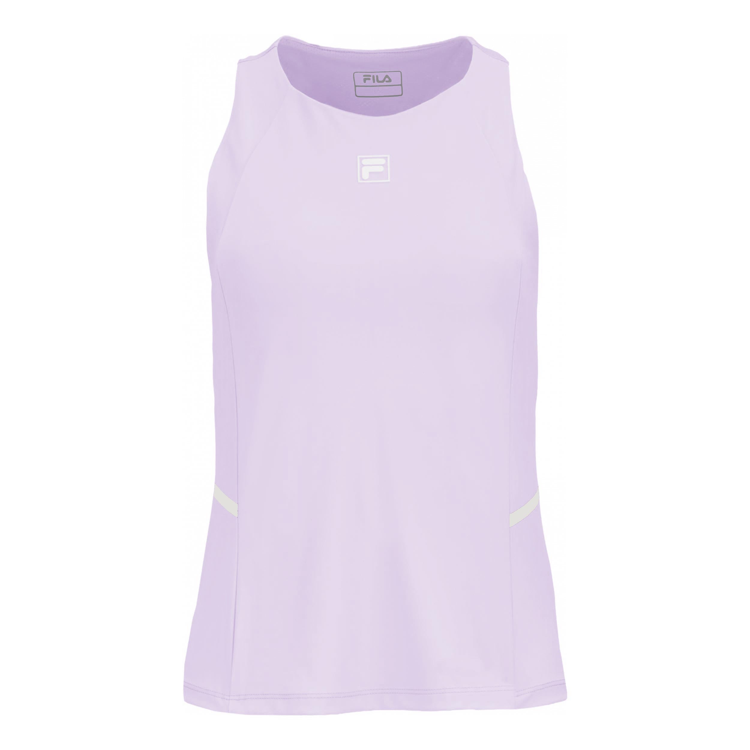 Fila Lettie (built-in-bra) Tanktop Damer - syren, hvid