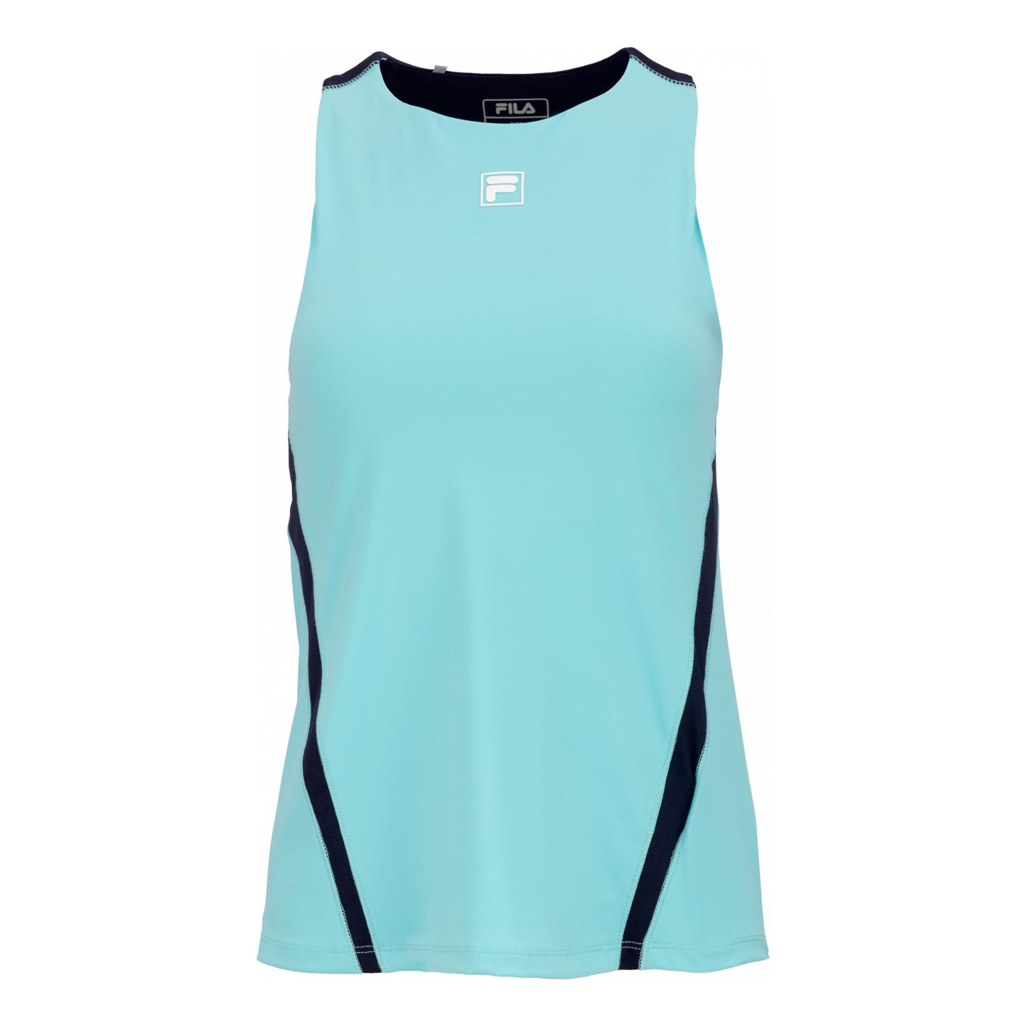 Fila Savannah (with built-in-bra) Tanktop Damer - turkis, mørkeblå