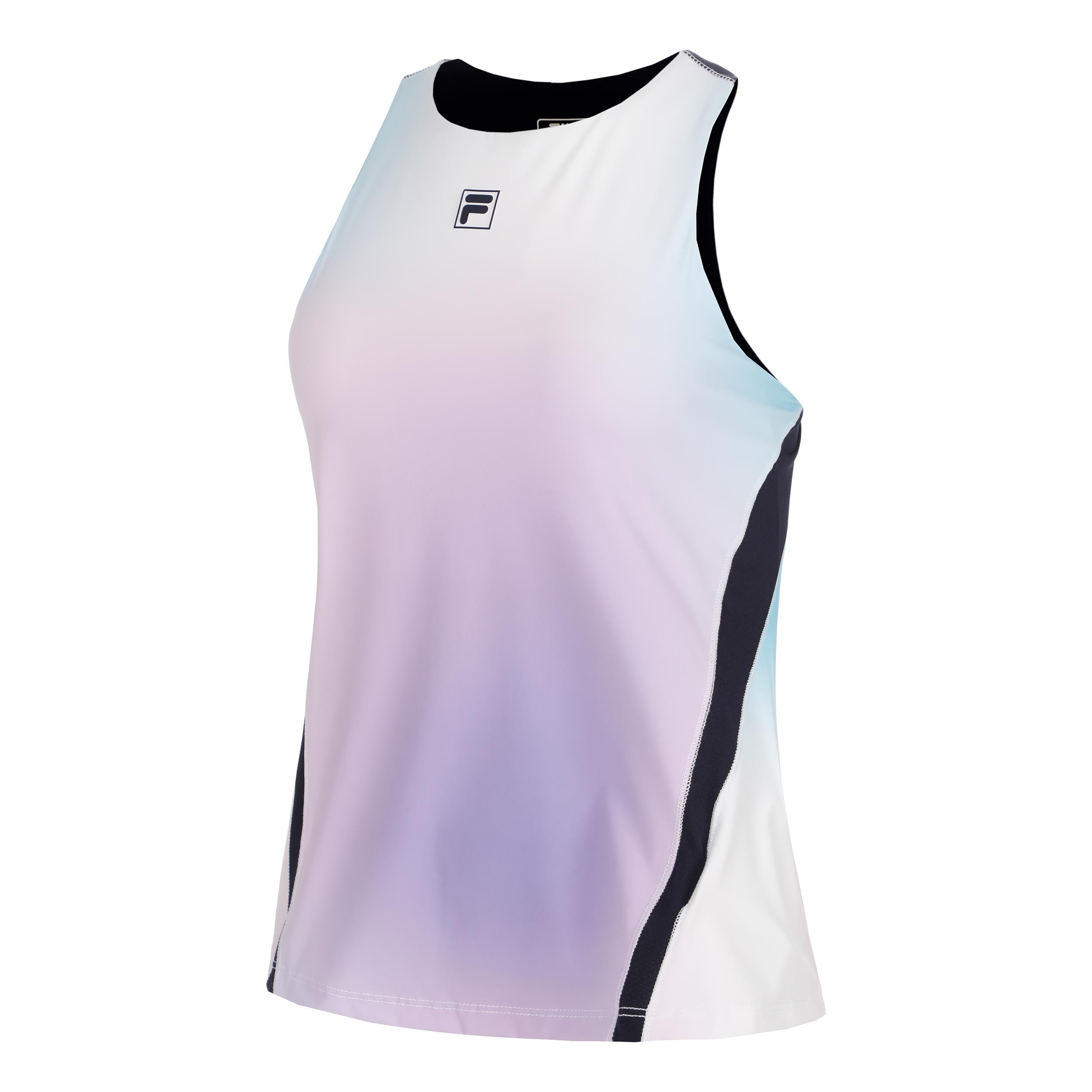 Fila Savannah (built-in-bra) Tanktop Damer - hvid, flerfarvet