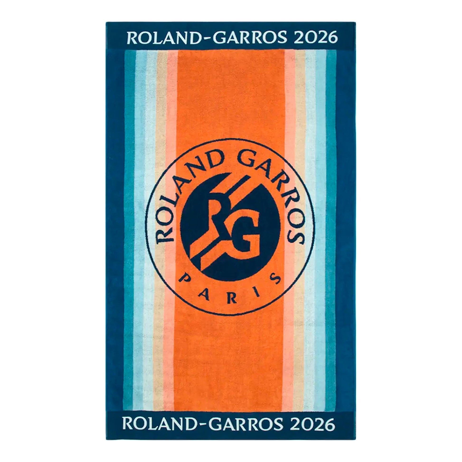 Roland Garros Official Beach Towel 100X170 Håndklæde - mørkeblå