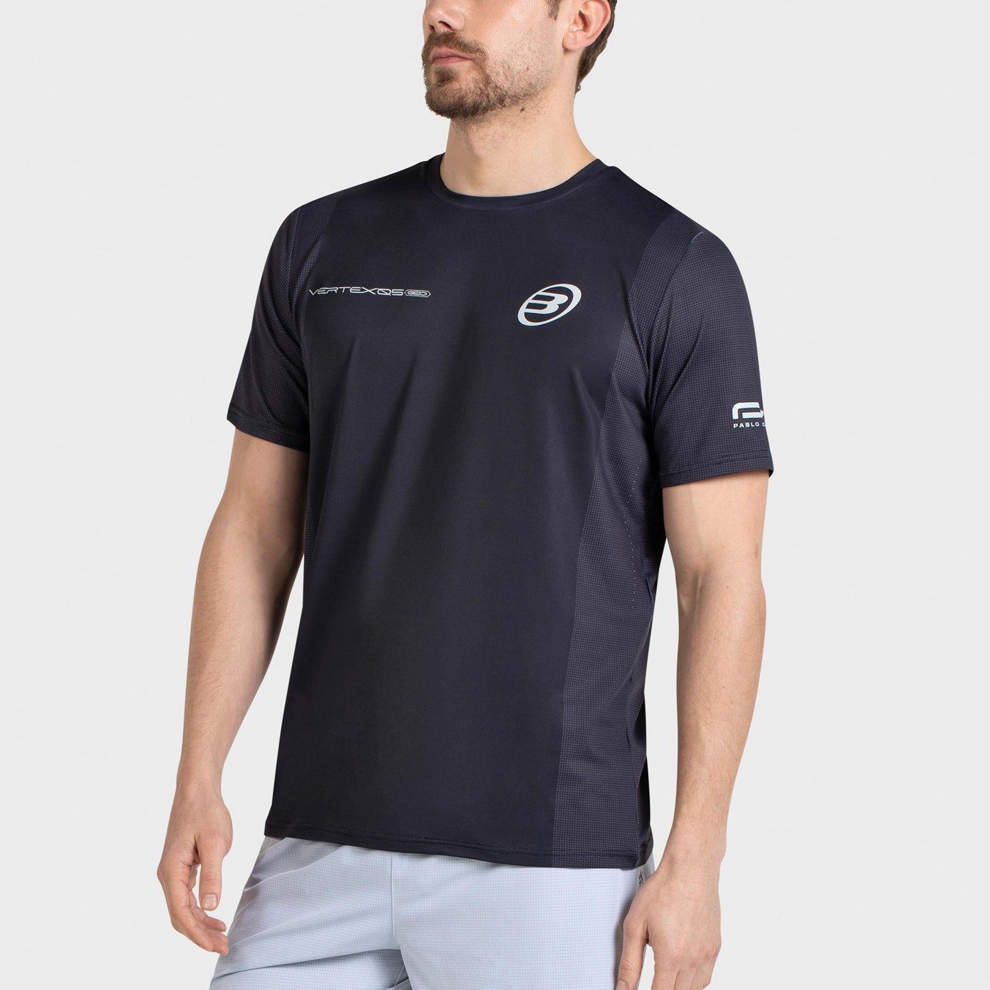 Bullpadel Cardona 26 T-shirt Herrer - sort