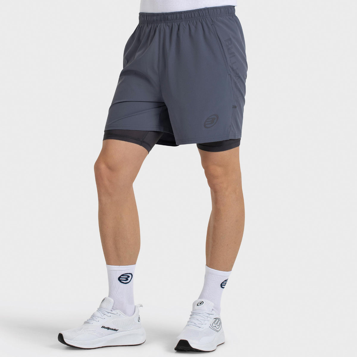 Bullpadel Montis Shorts Herrer - grå