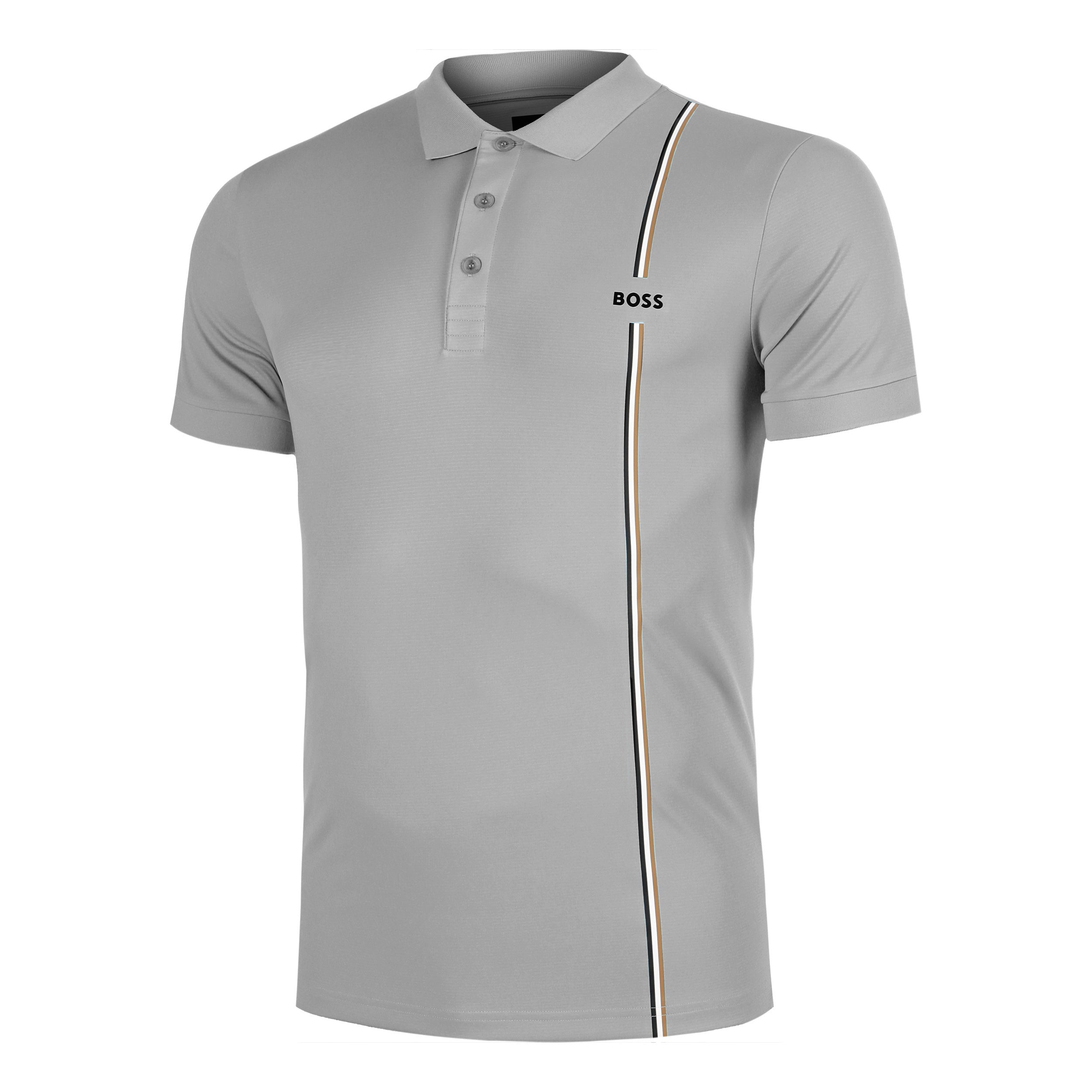 BOSS Game 3 Polo Herrer - mørkegrå