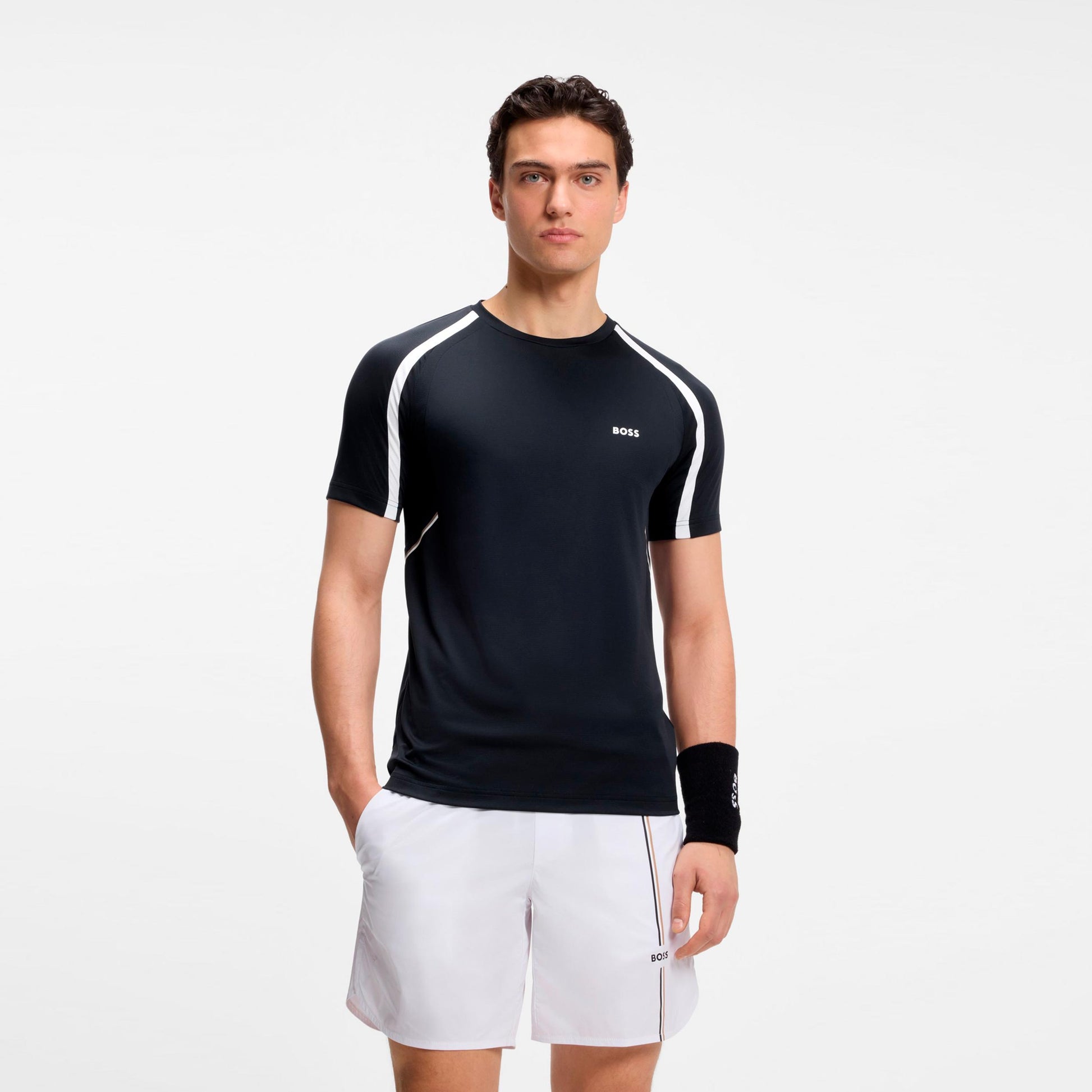 BOSS Game 2 T-shirt Herrer - mørkeblå