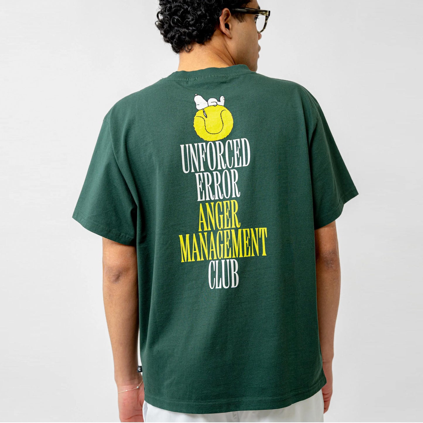 Lobster & Lemonade Snoopy Unforced Error – '89 Band T-shirt Unisex - mørkegrøn