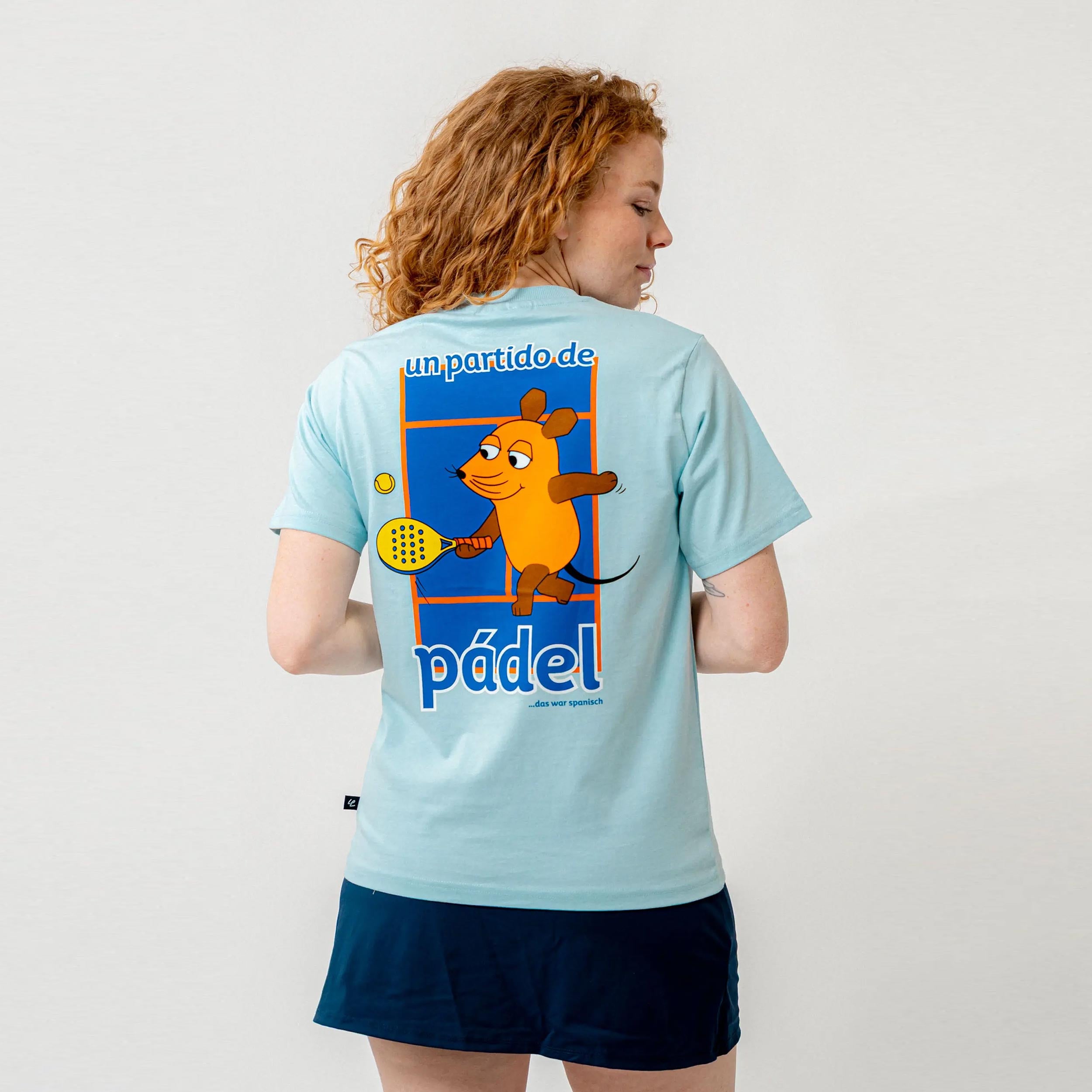 Lobster & Lemonade Maus Padel – '16 Park T-shirt Unisex - lyseblå