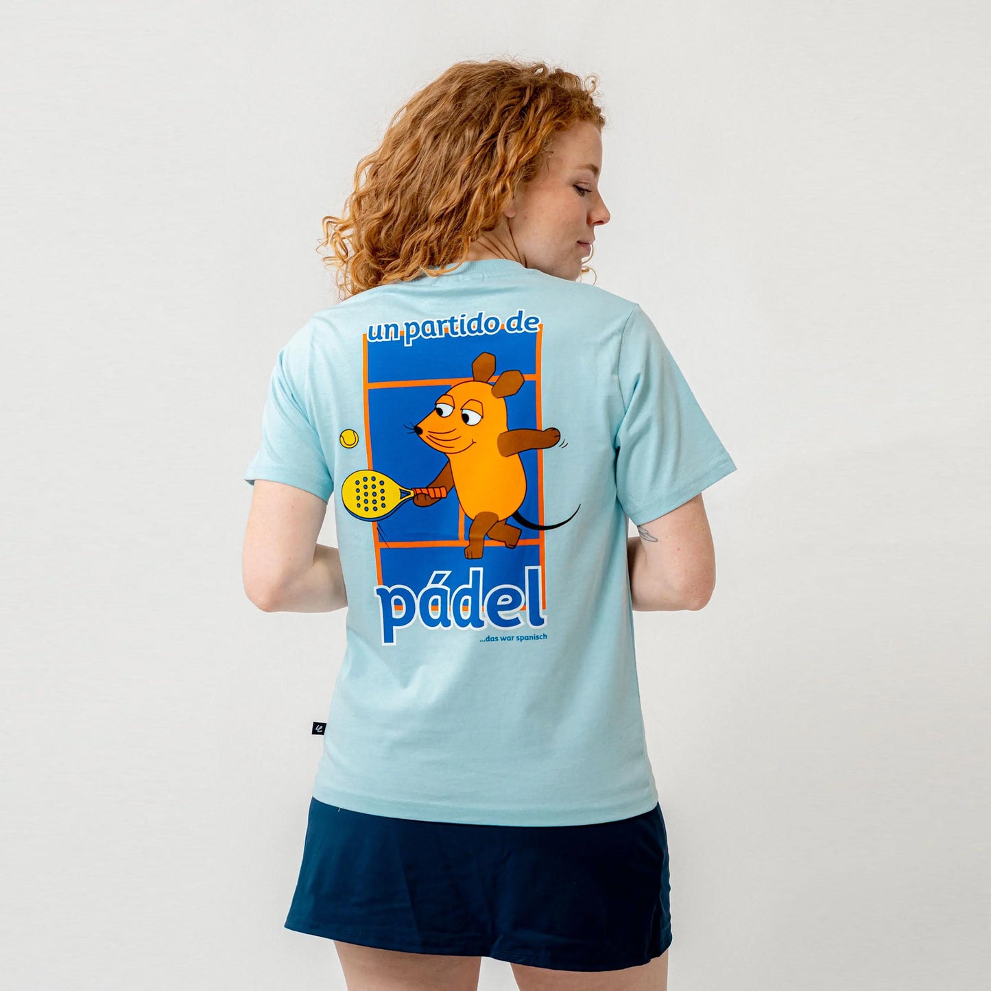 Lobster & Lemonade Maus Padel – '16 Park T-shirt Unisex - lyseblå