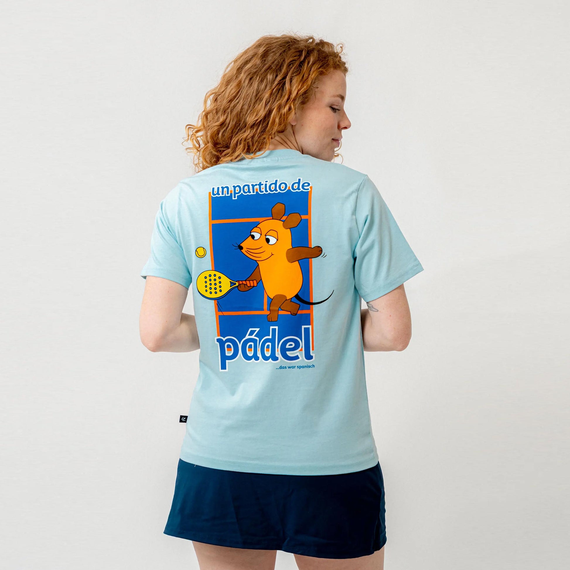 Lobster & Lemonade Maus Padel – '16 Park T-shirt Unisex - lyseblå