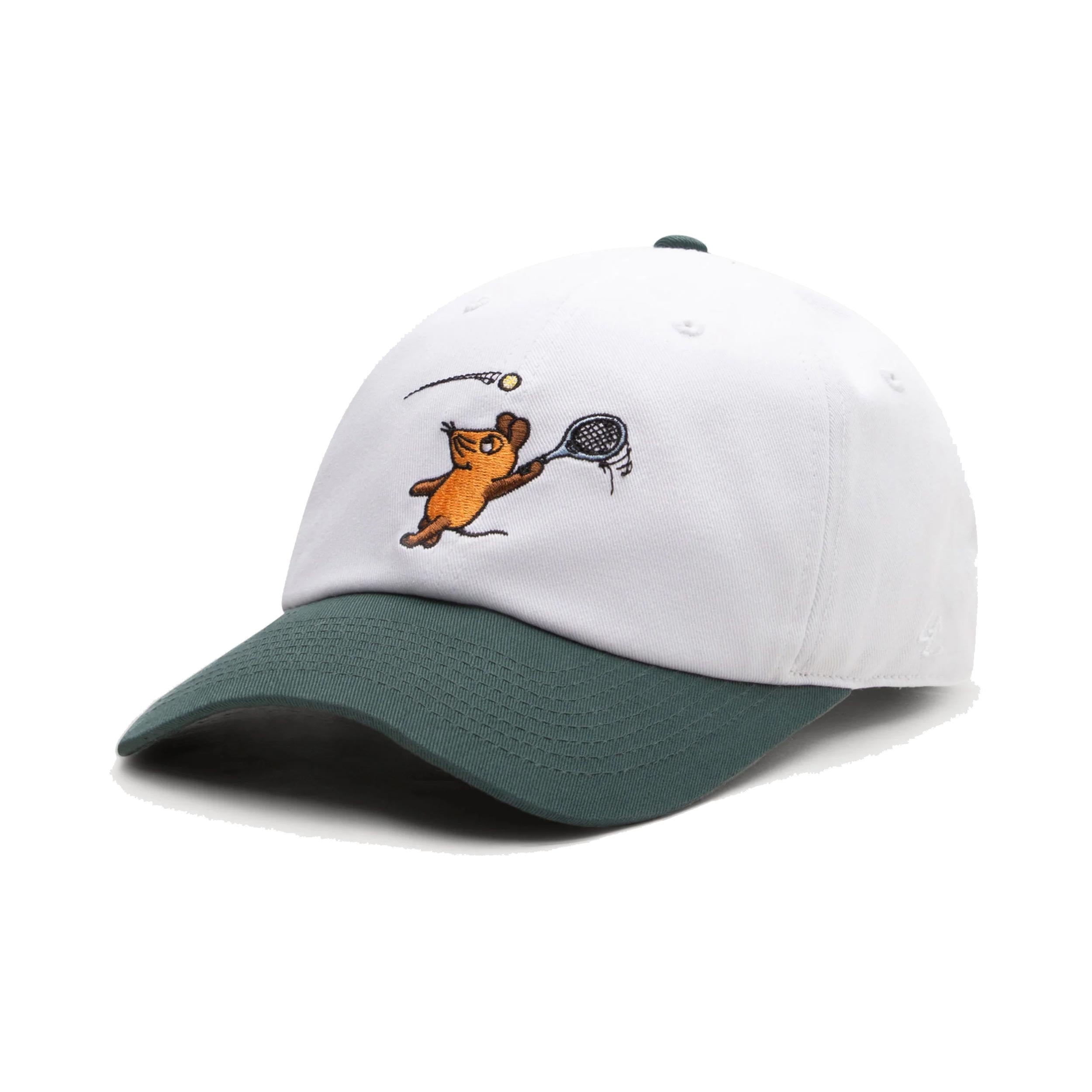 Lobster & Lemonade Maus Tennis – '09 Polo Cap Unisex - hvid, grøn