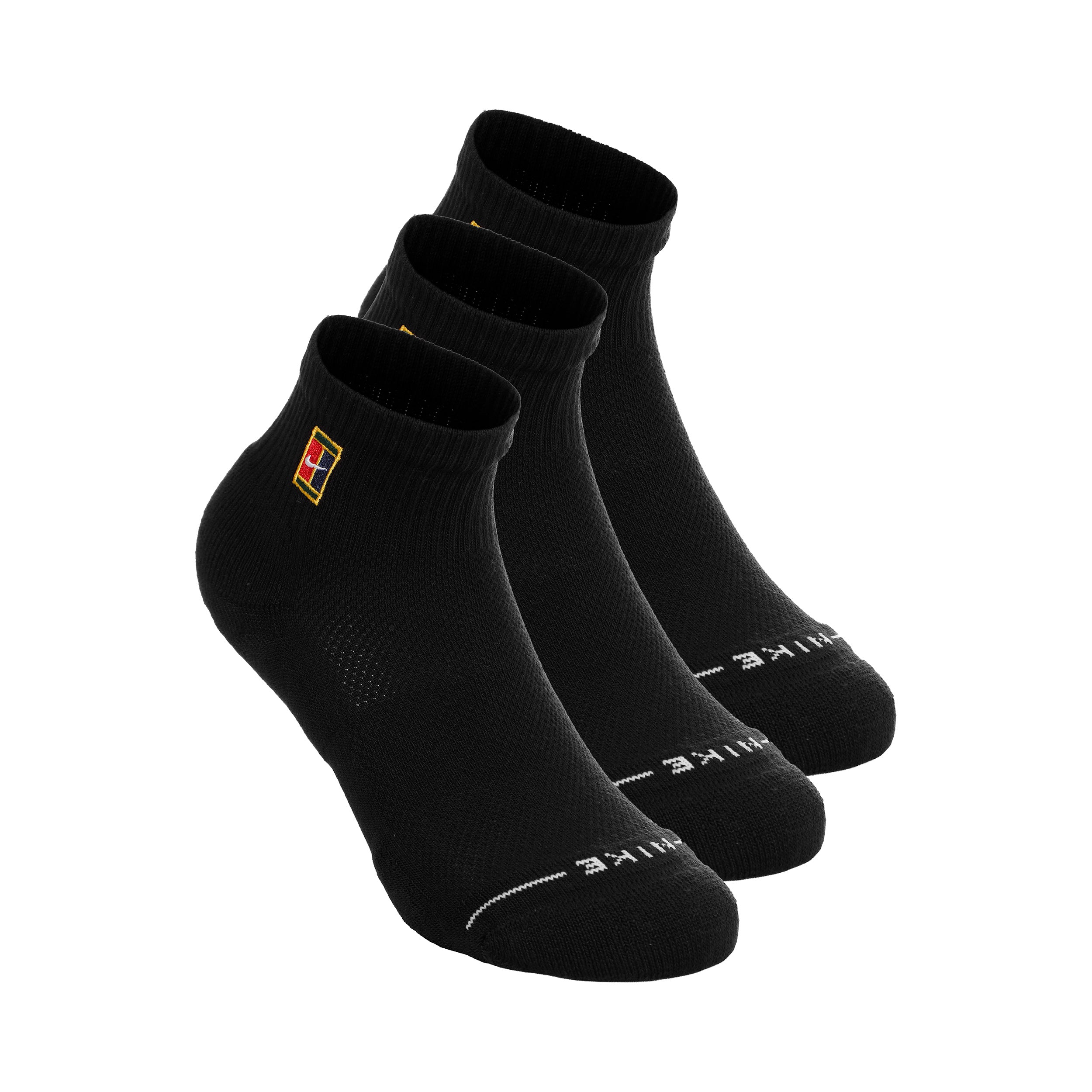 Nike Ankle Tennissokker Pakke med 3 Unisex - sort