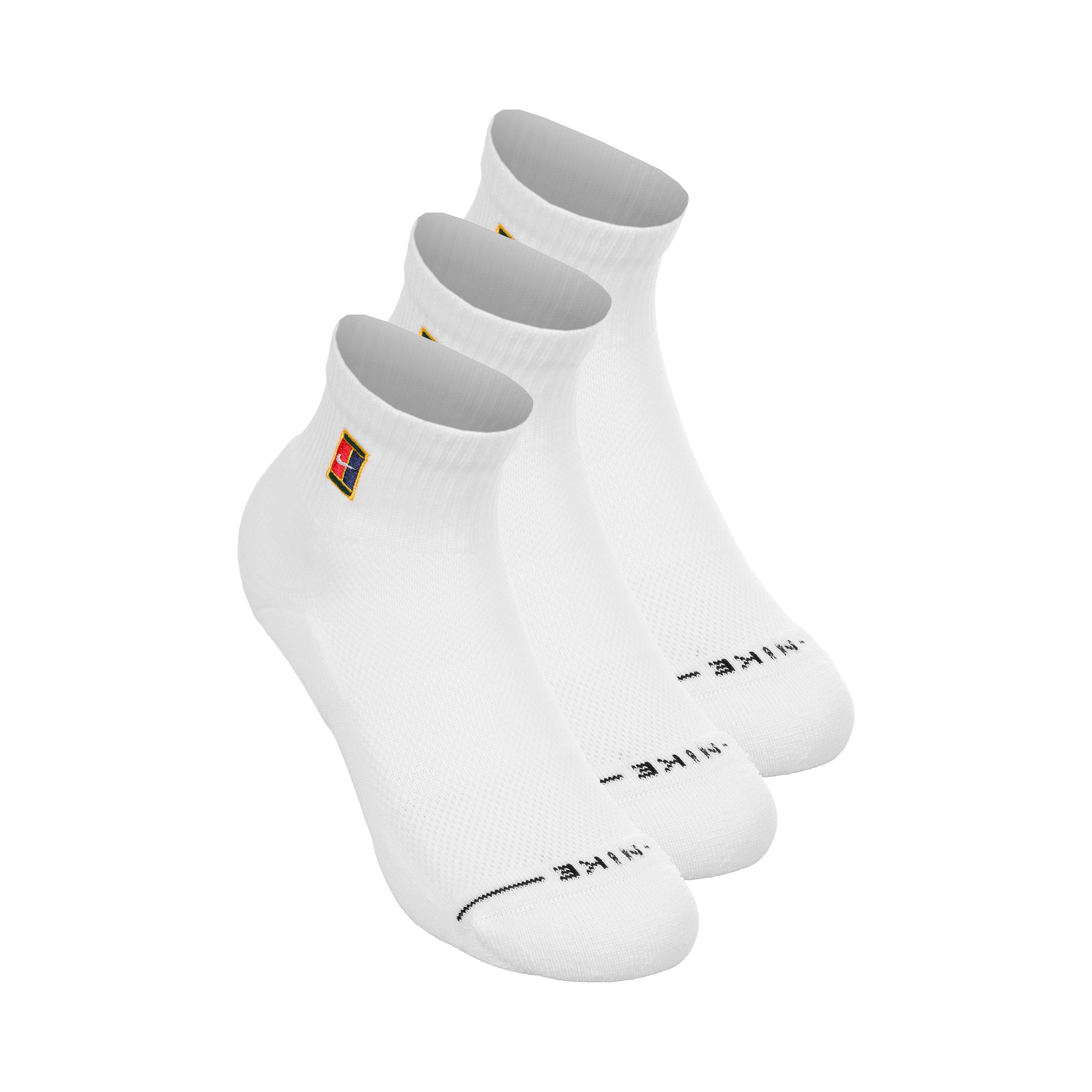 Nike Ankle Tennissokker Pakke med 3 Unisex - hvid