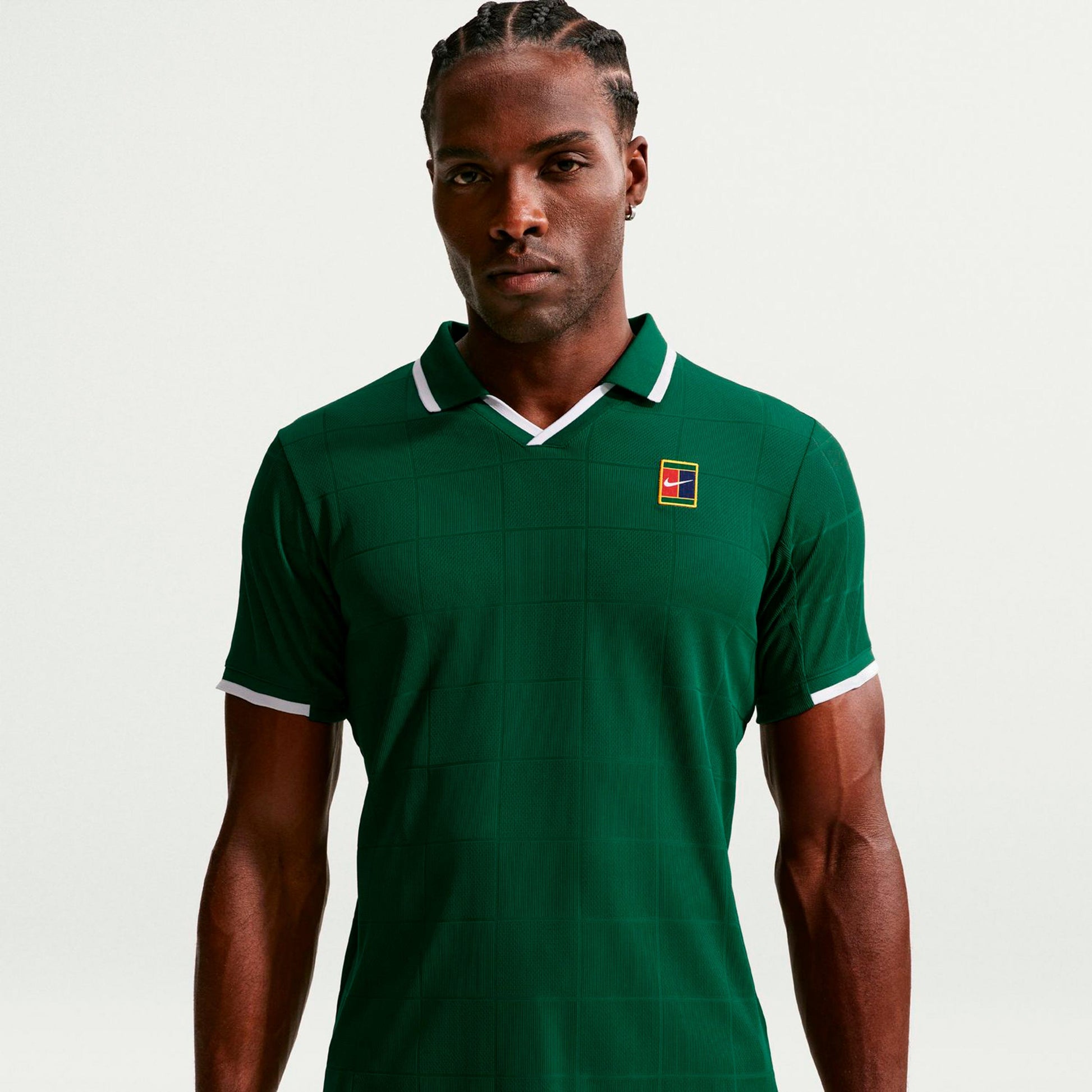 Nike Court Dri-Fit Advantage Slam Polo Herrer - mørkegrøn