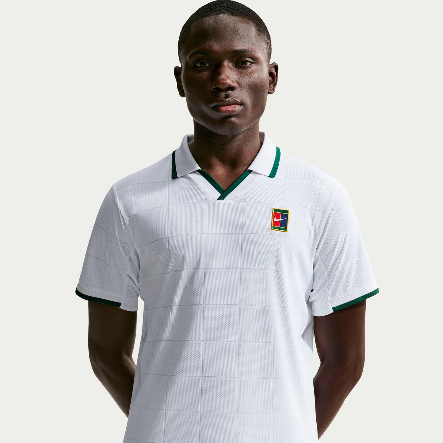 Nike Court Dri-Fit Advantage Slam Polo Herrer - hvid
