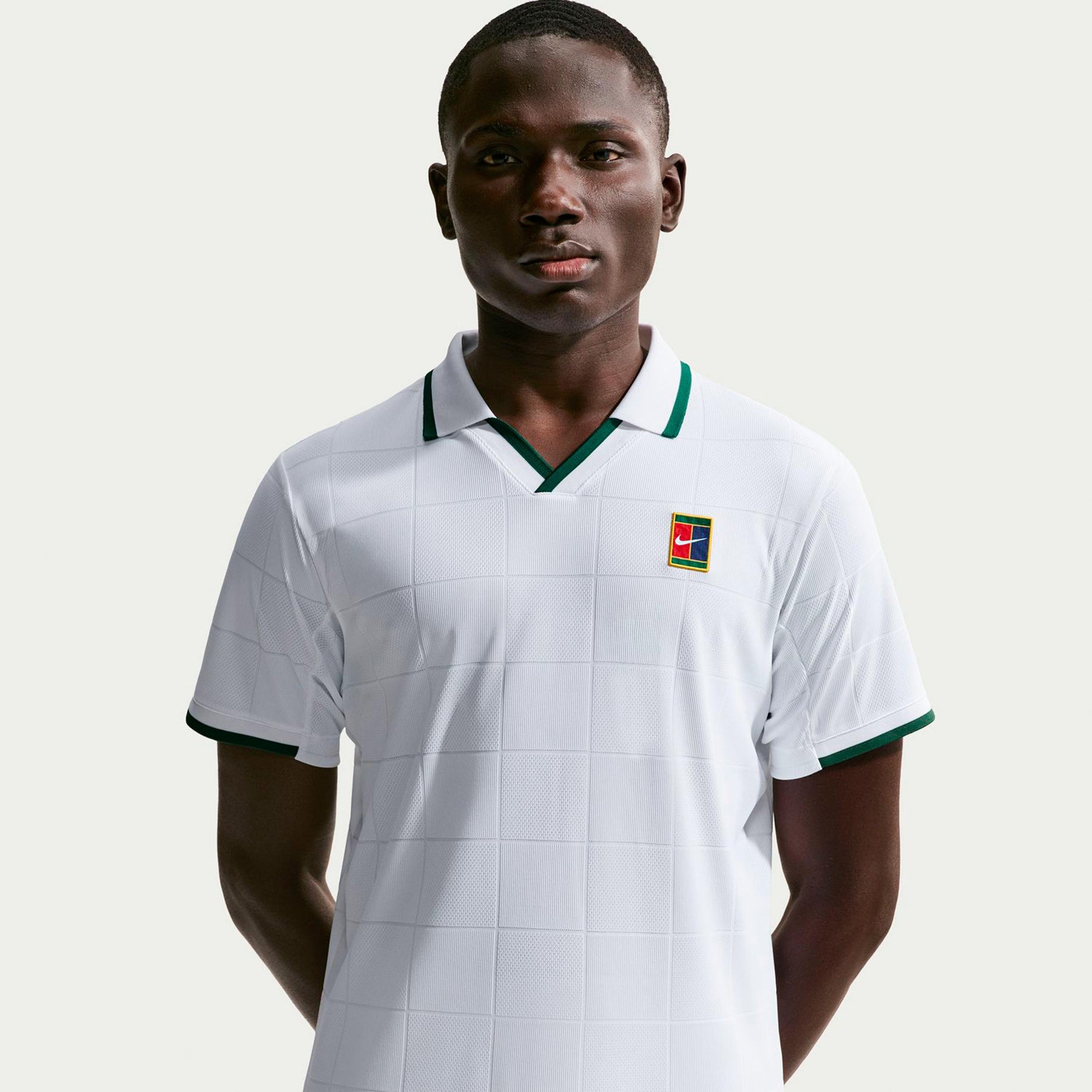 Nike Court Dri-Fit Advantage Slam Polo Herrer - hvid