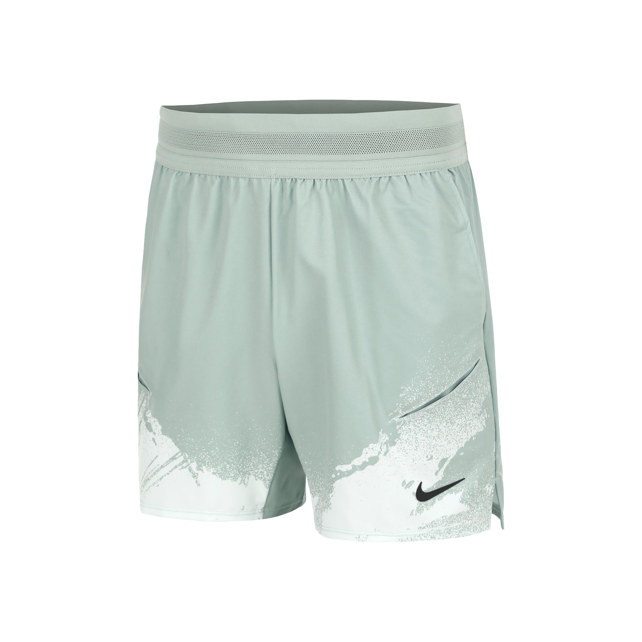 Nike Court Dri-Fit Slam Shorts Herrer - grågrøn, sort