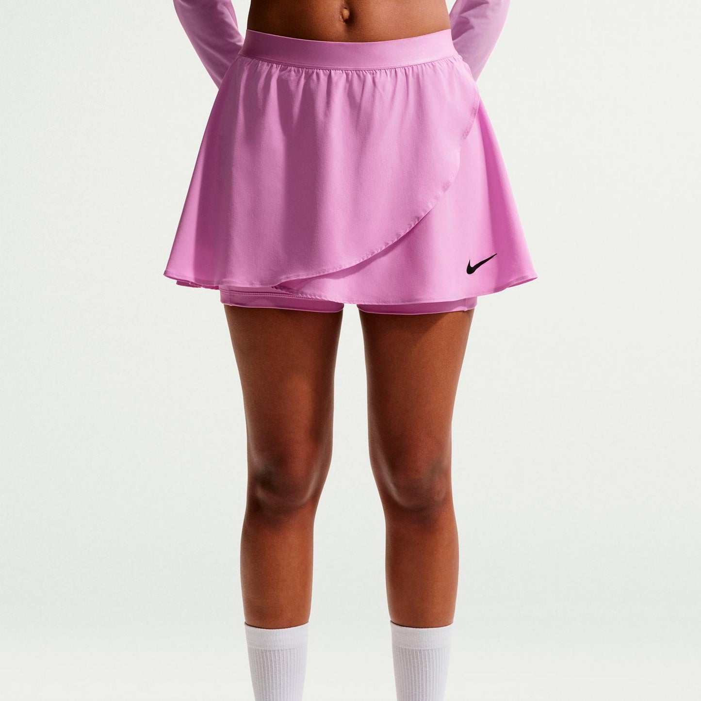 Nike Court Dri-Fit Slam High Rise Woven Nederdel Damer - lilla