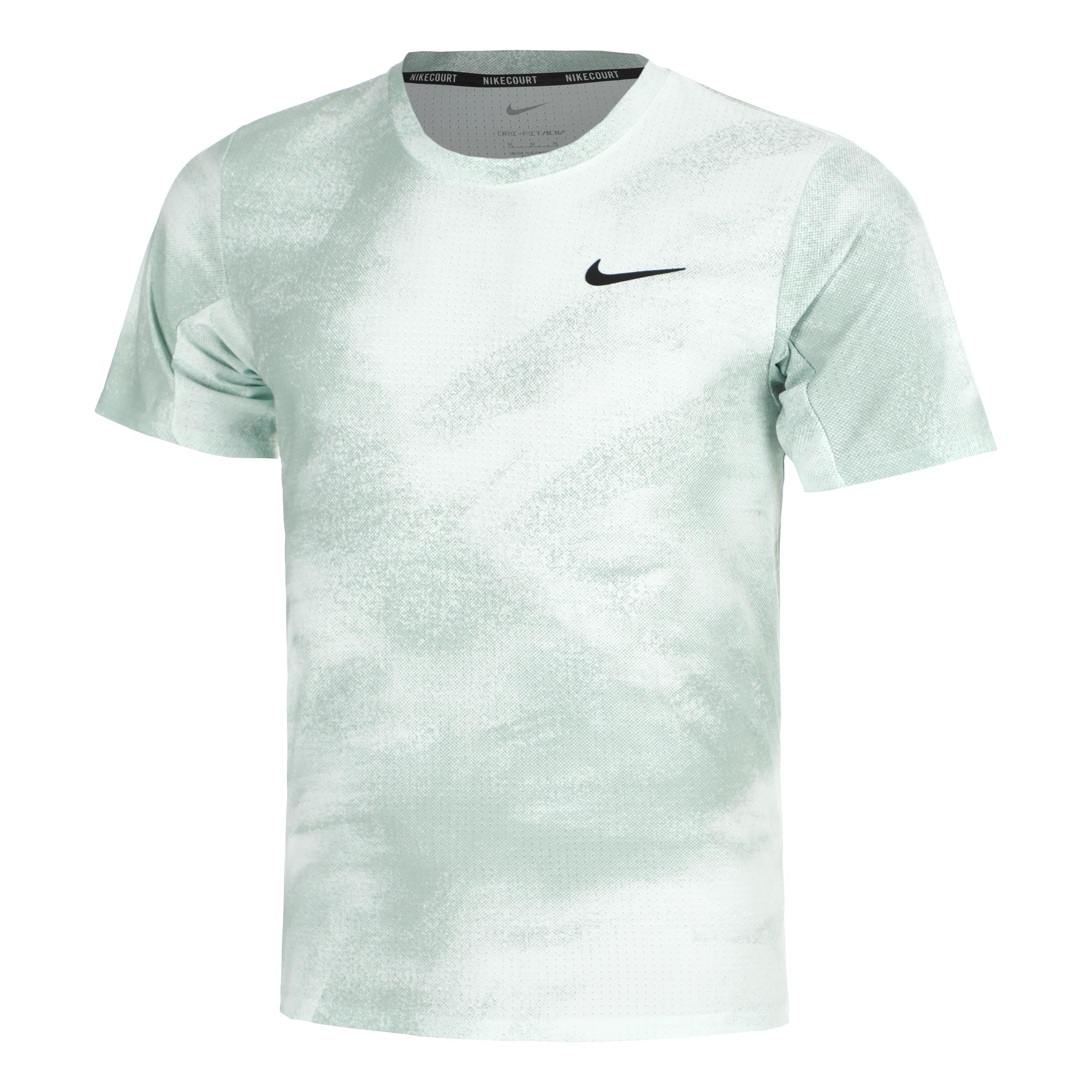 Nike Court Dri-Fit Advantage Slam T-shirt Herrer - mint, sort