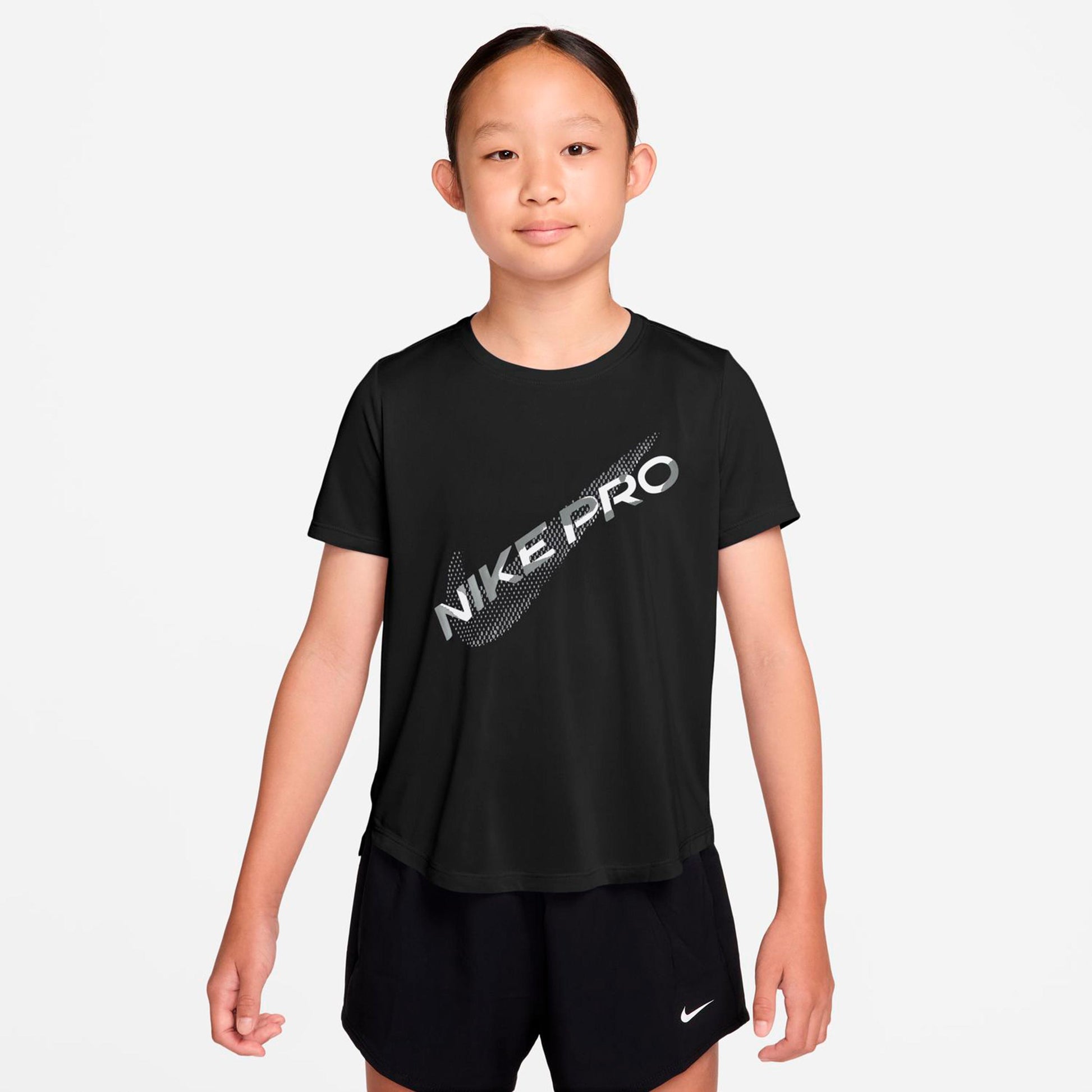 Nike Pro Dri-Fit T-shirt Pige - sort