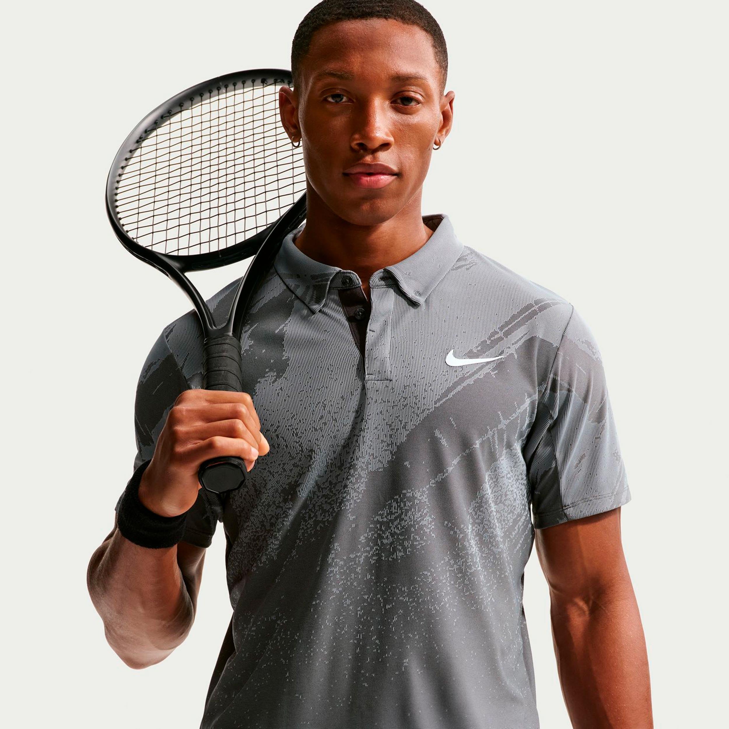 Nike Court Dri-Fit Advantage Slam Polo Herrer - antracit
