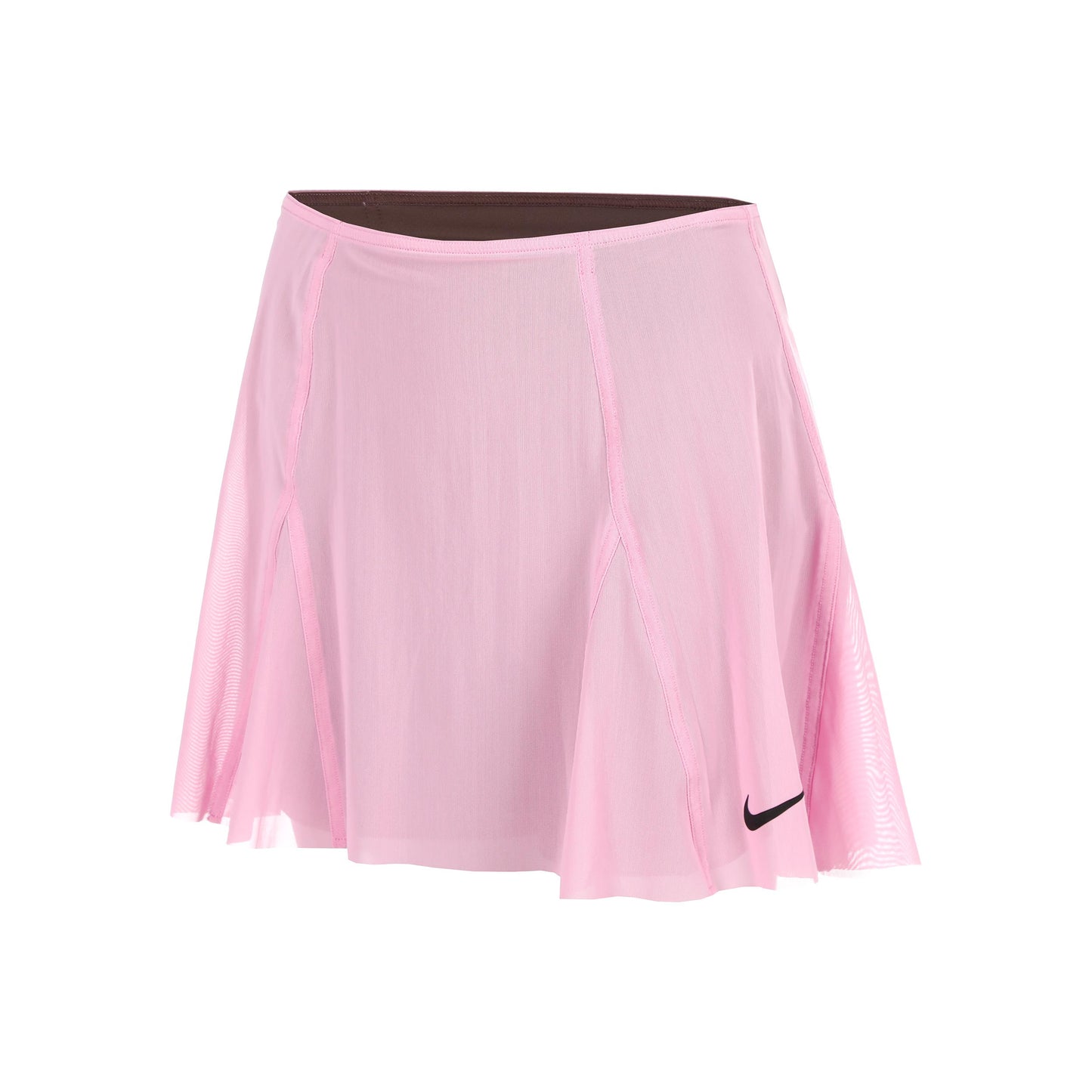 Nike Qinwen Zheng Court Slam High Rise Nederdel Damer-lilla