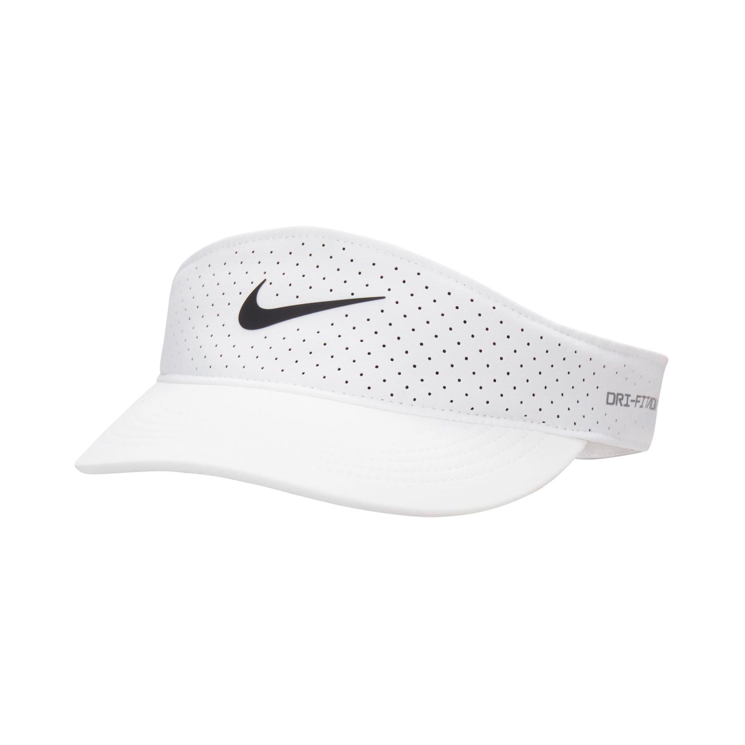 Nike Dri-Fit Advantage Ace Solskærm Unisex - hvid, antracit