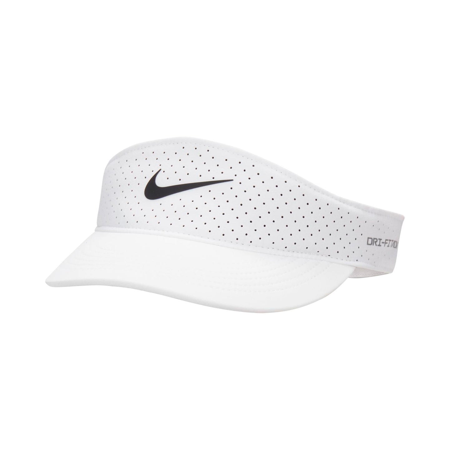 Nike Dri-Fit Advantage Ace Solskærm Unisex - hvid, antracit