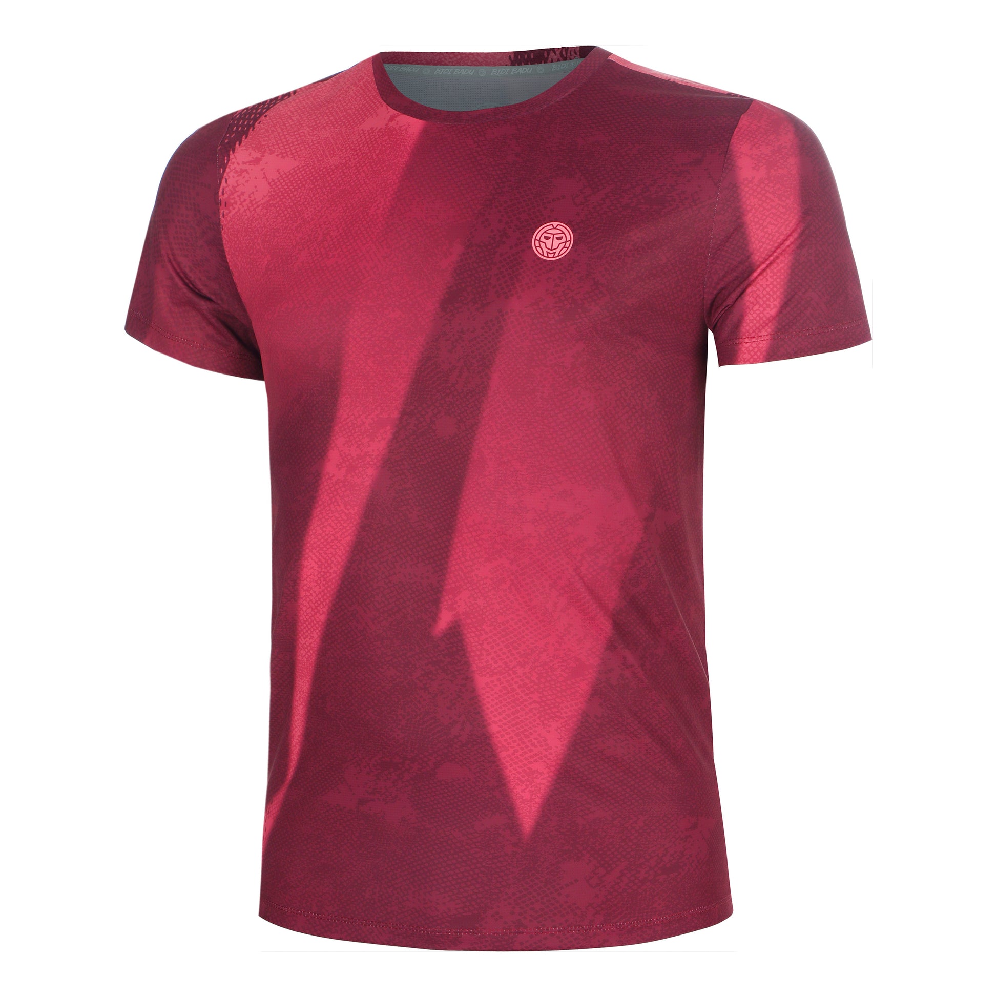 BIDI BADU Freeze Out T-shirt Herrer - mørkerød, pink