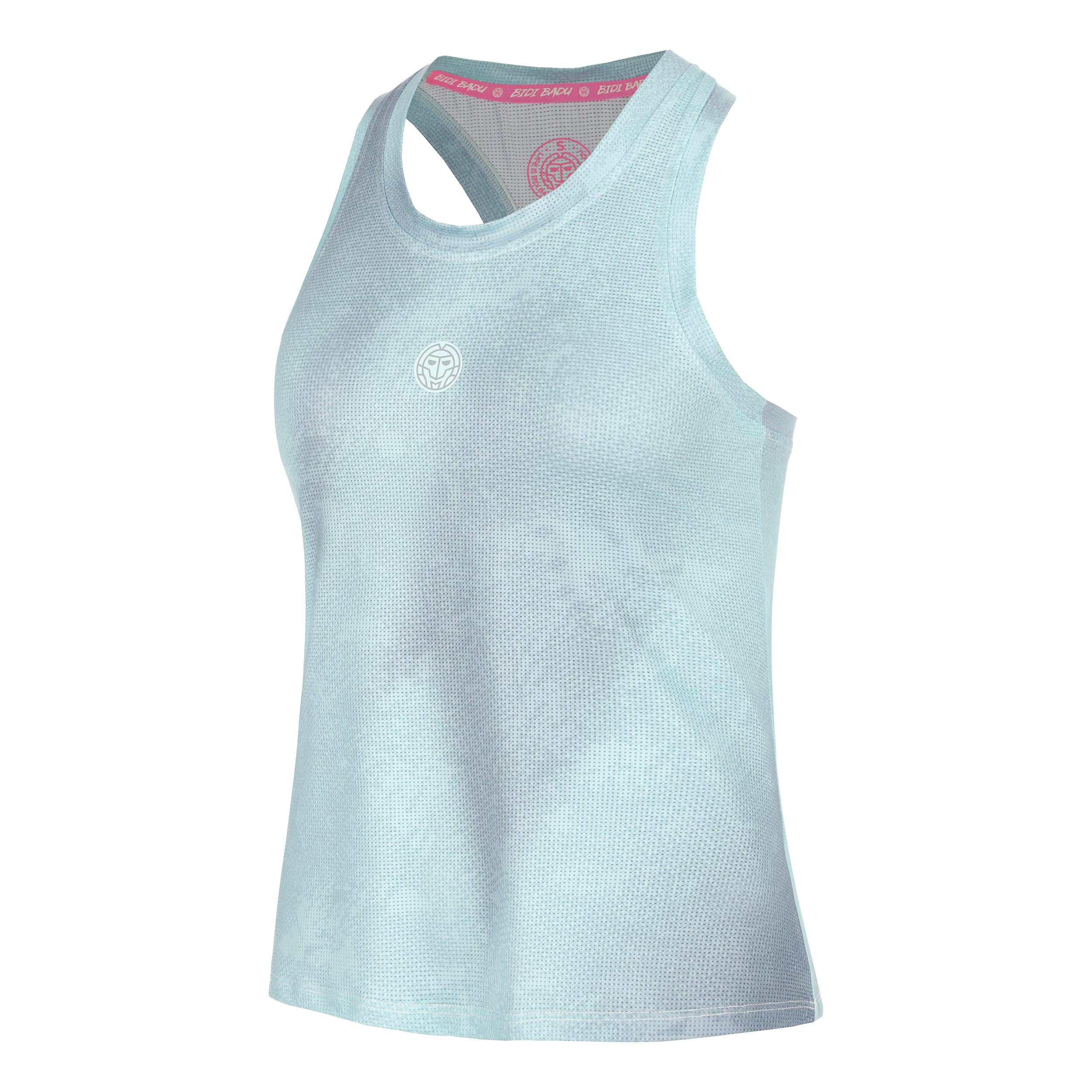 BIDI BADU Freeze Out Racerback Printed  Tanktop Damer - grå