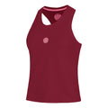 Freeze Out Racerback Printed  Tanktop Damer - mørkerød