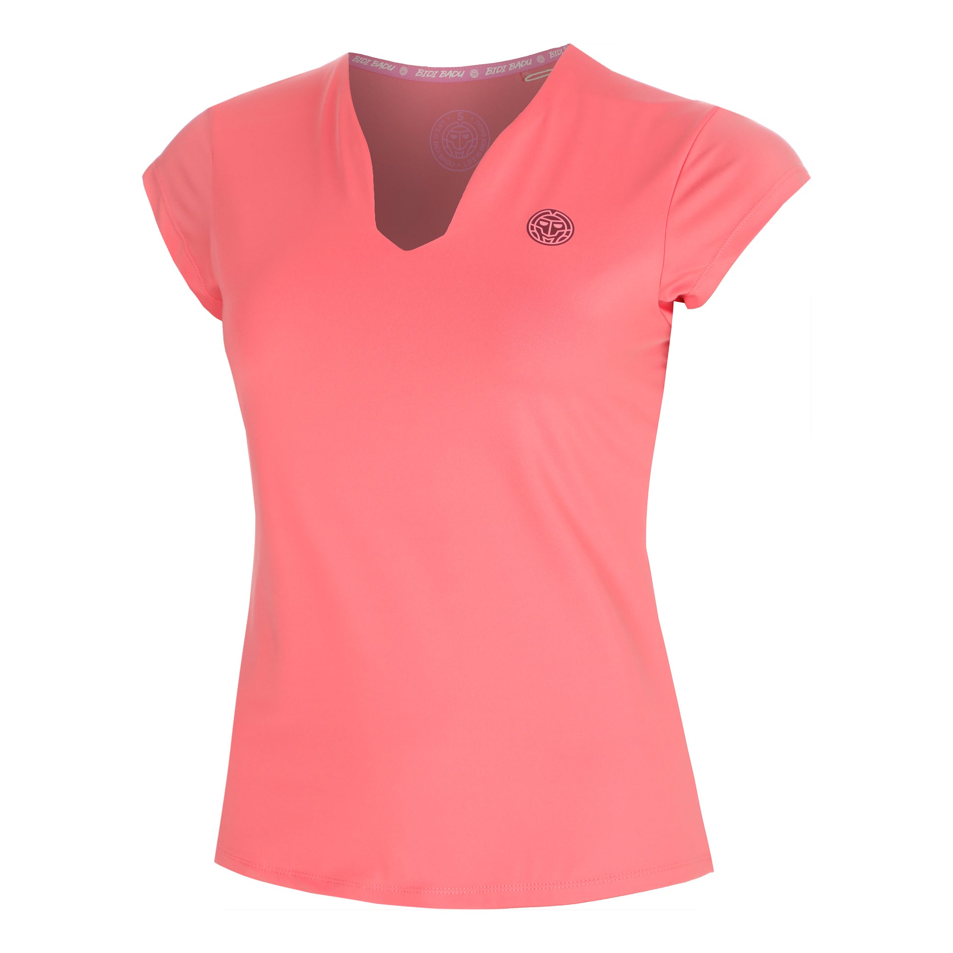 BIDI BADU Freeze Out V-Neck  T-shirt Damer - pink