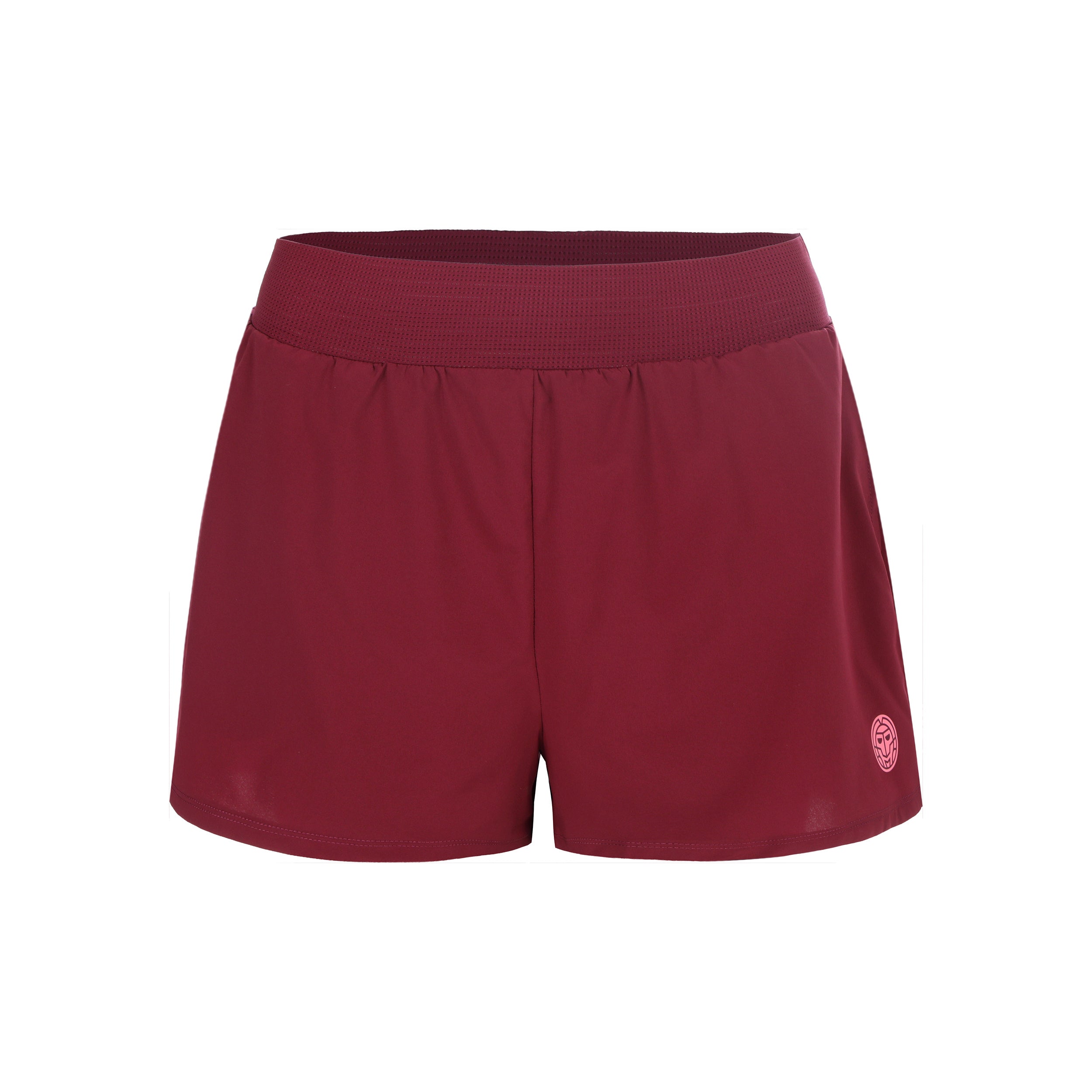 BIDI BADU Freeze Out 2in1  Shorts Damer - mørkerød