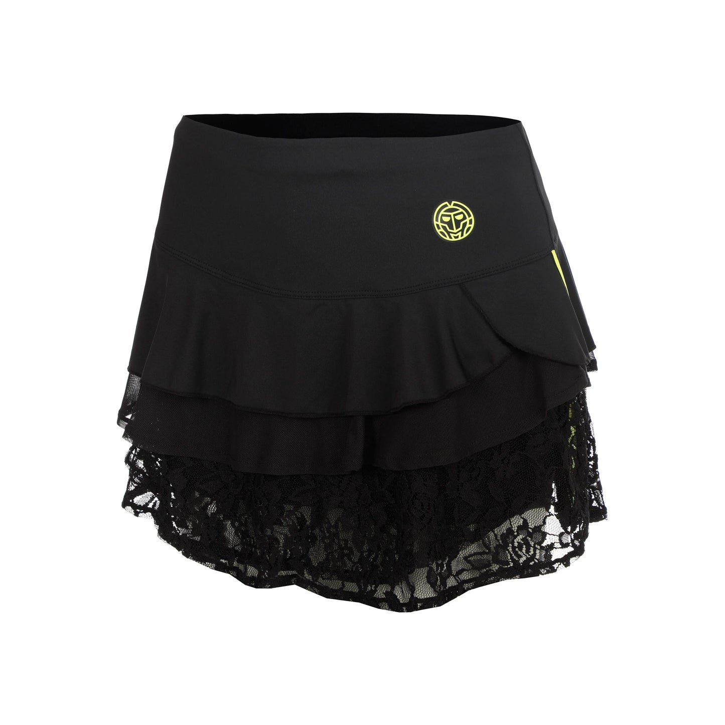 BIDI BADU Night Flash Layering Lace Nederdel Damer - sort