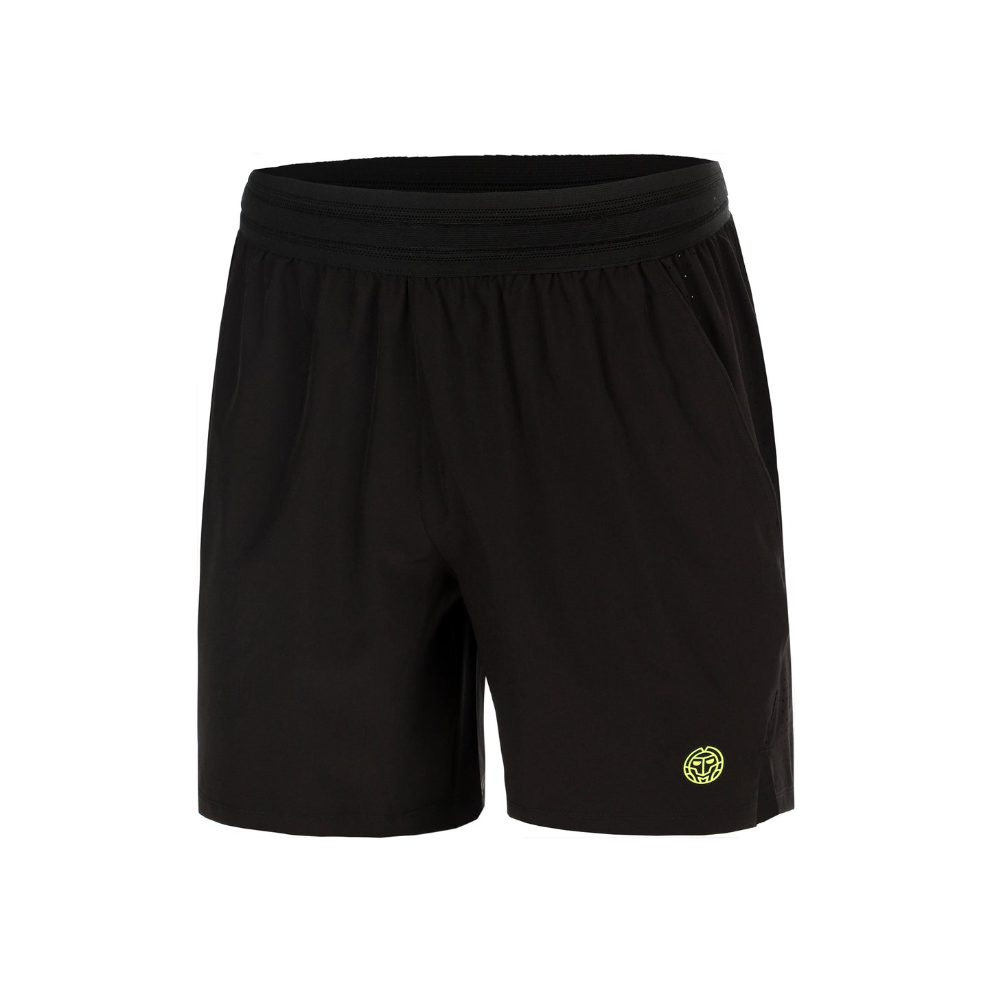 BIDI BADU Night Flash Lasercut Shorts Herrer - sort