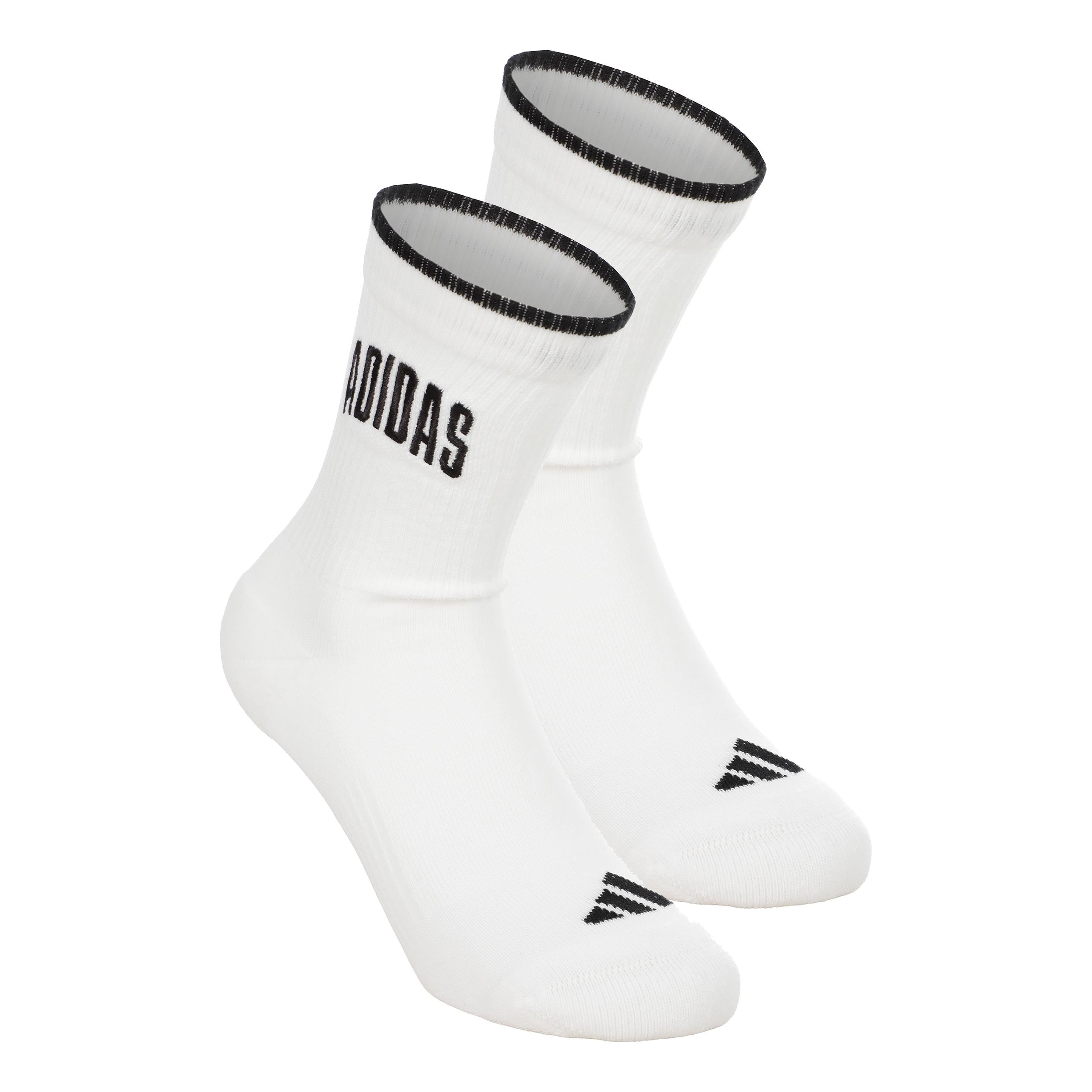 adidas Stadium Tennissokker Unisex - hvid, sort