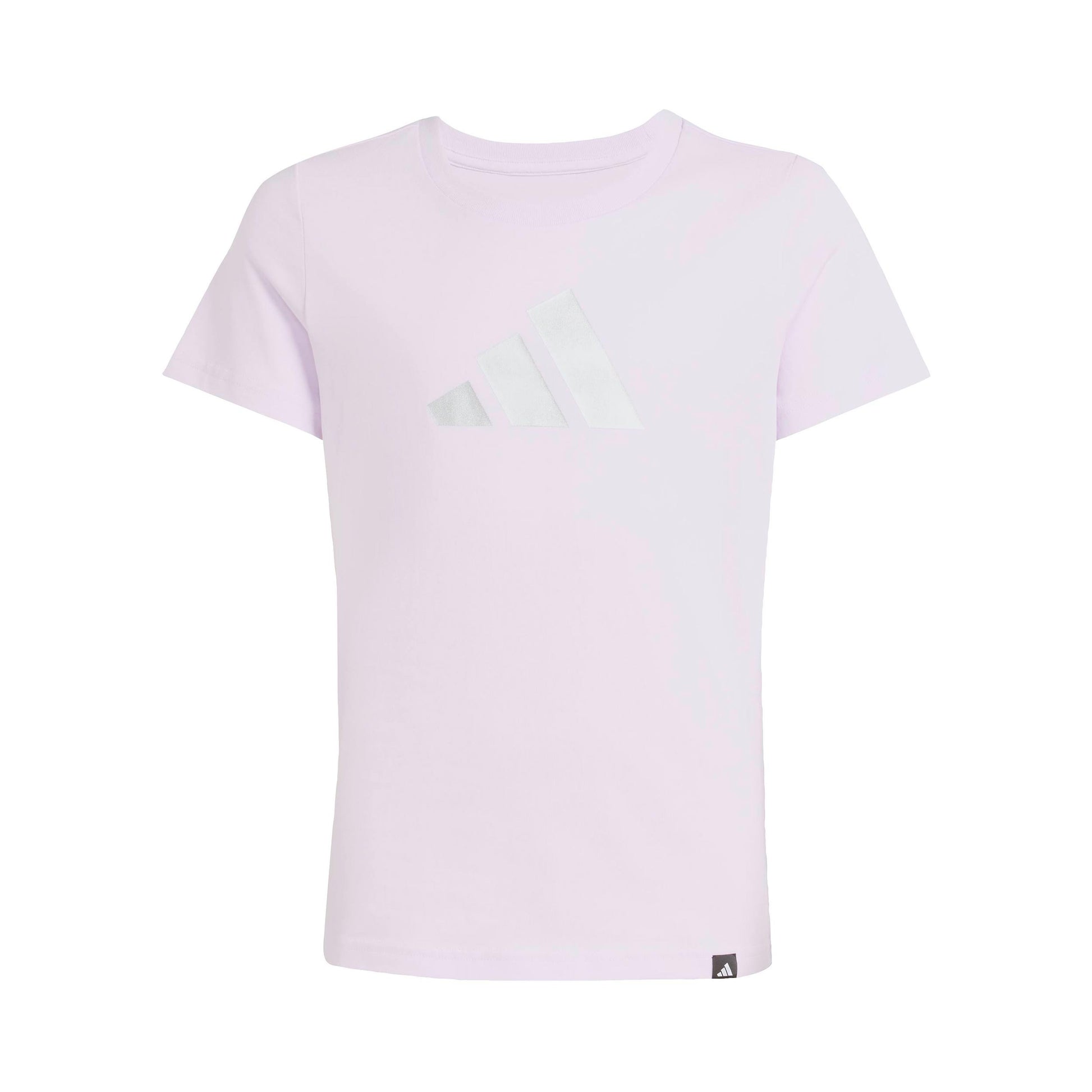 adidas Everyday Glam Graphic T-shirt Pige - syren, hvid