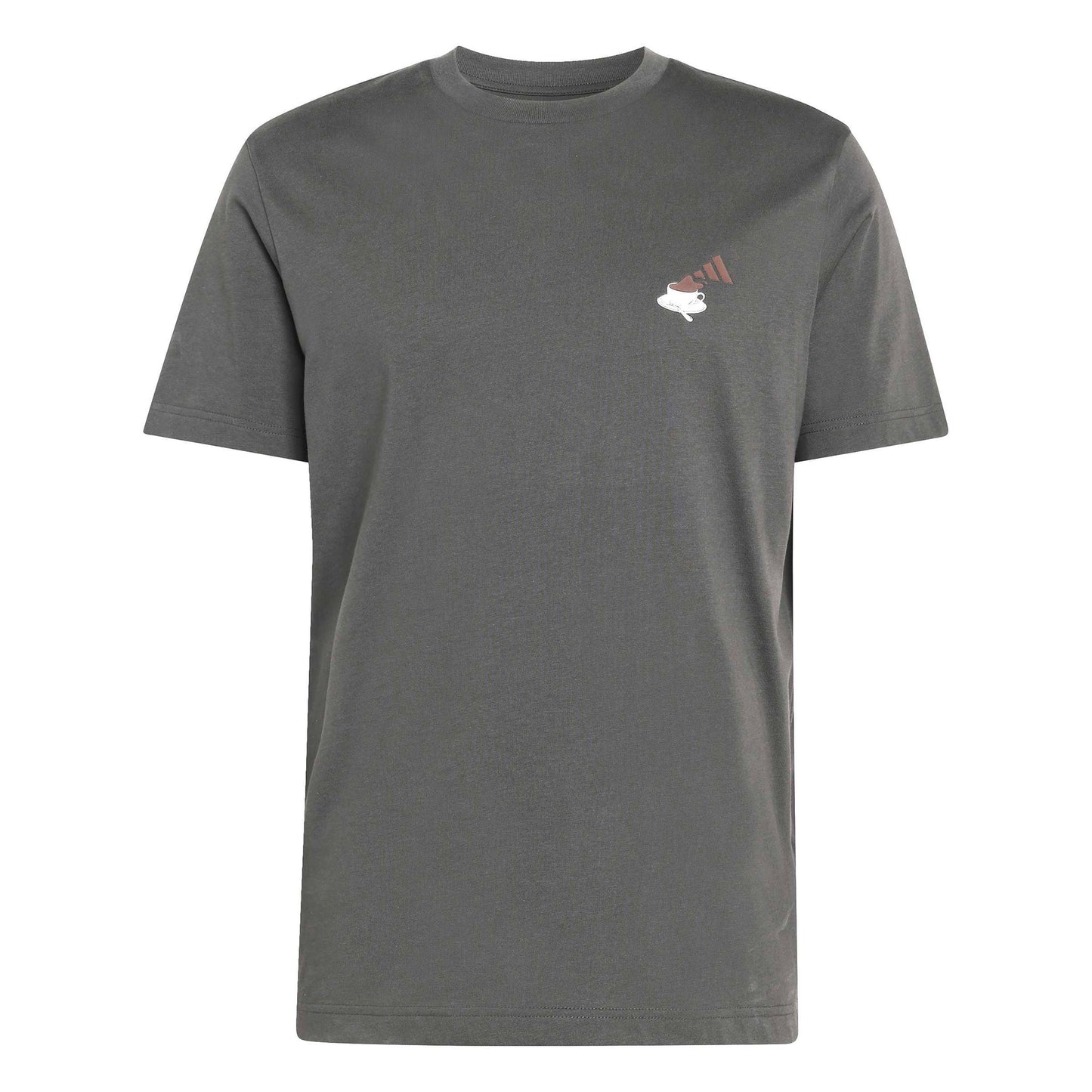 adidas Cheesecake Graphic T-shirt Herrer - mørkegrå, hvid