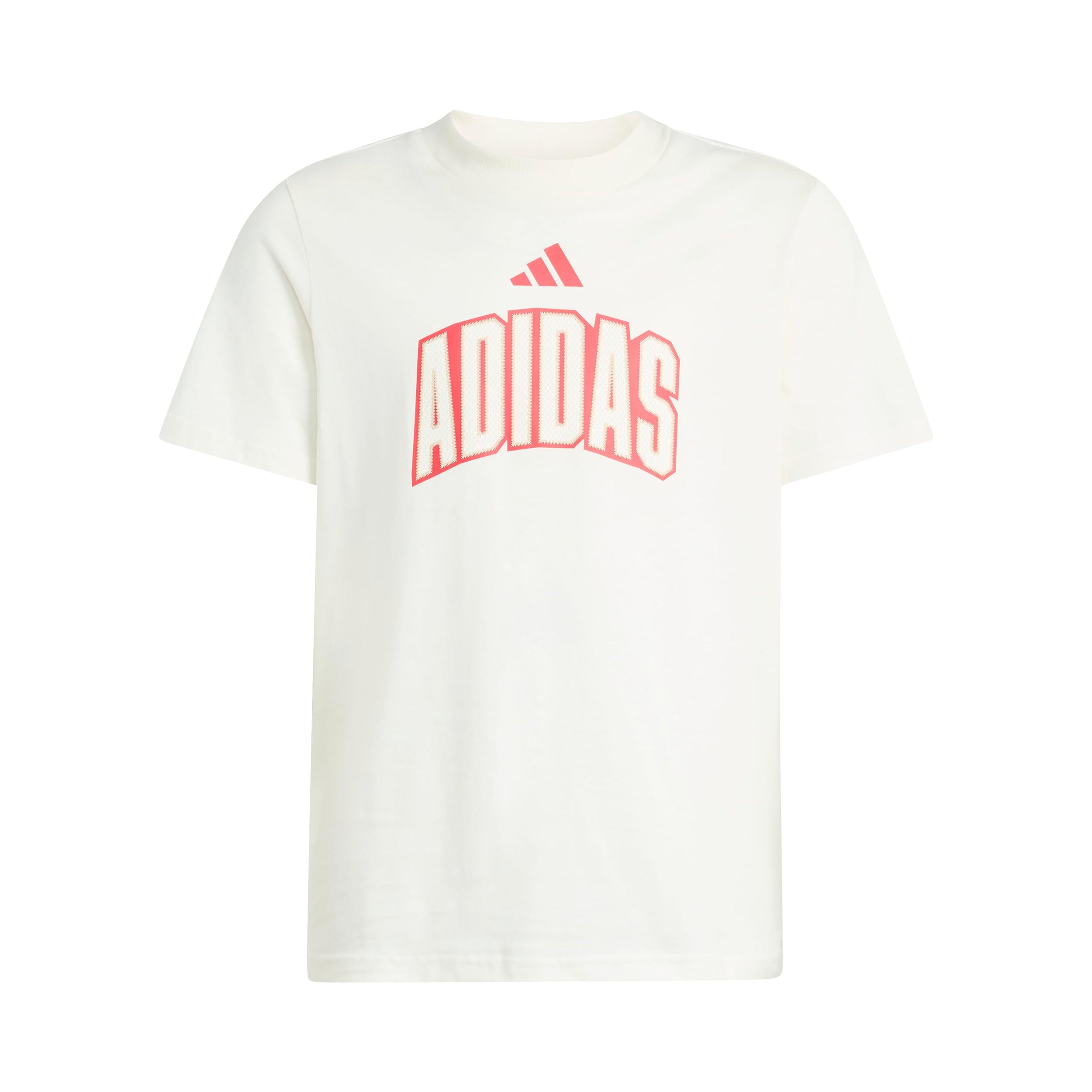 adidas Stadium Lettering T-shirt Børn - offwhite, rød