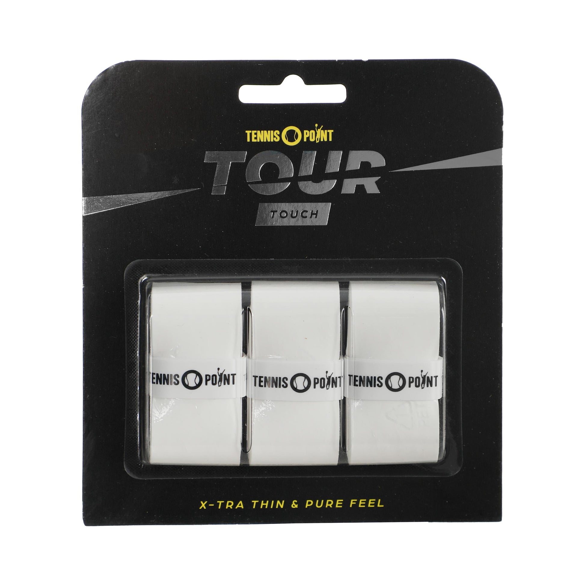 Tennis-Point Tour Touch  Pakke med 3 - hvid