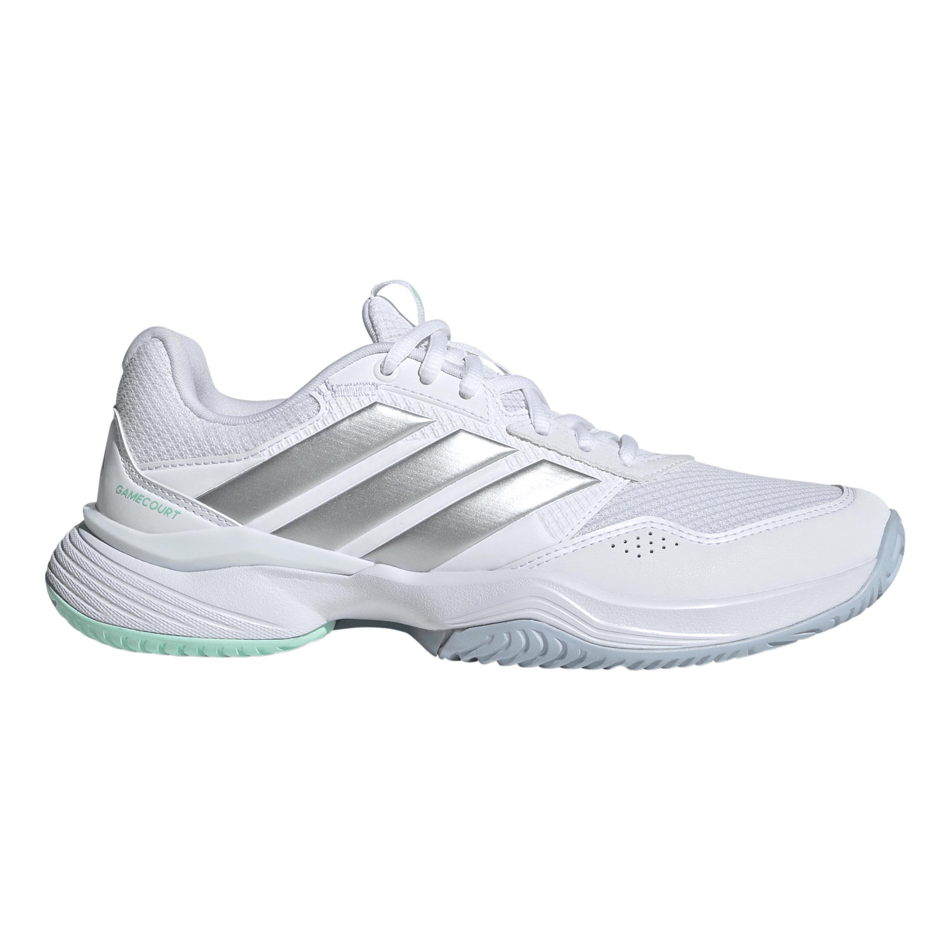 adidas GameCourt 3 Allcourt-sko Damer - hvid, sølv