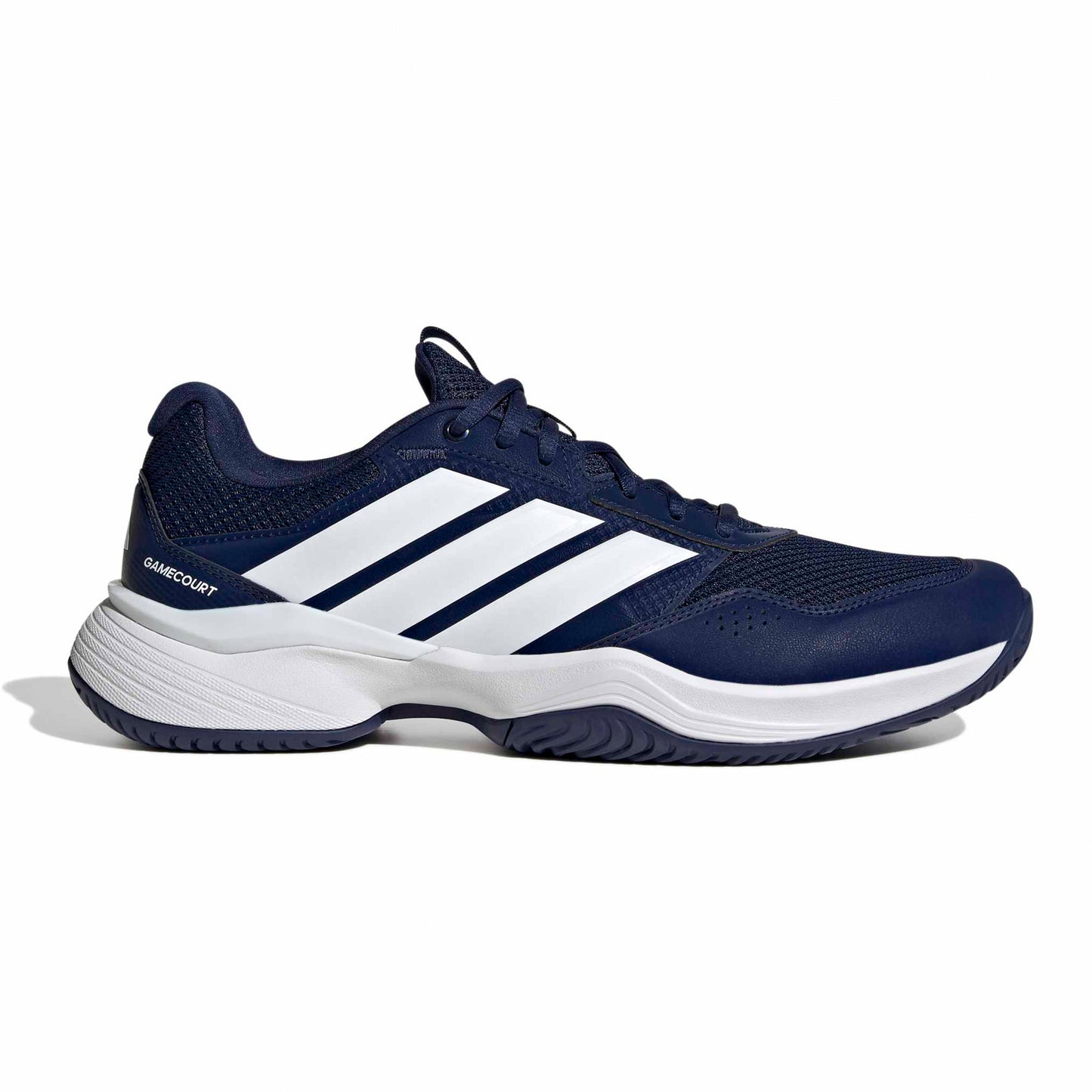 adidas GameCourt 3 Wide Allcourt-sko Herrer - mørkeblå, hvid