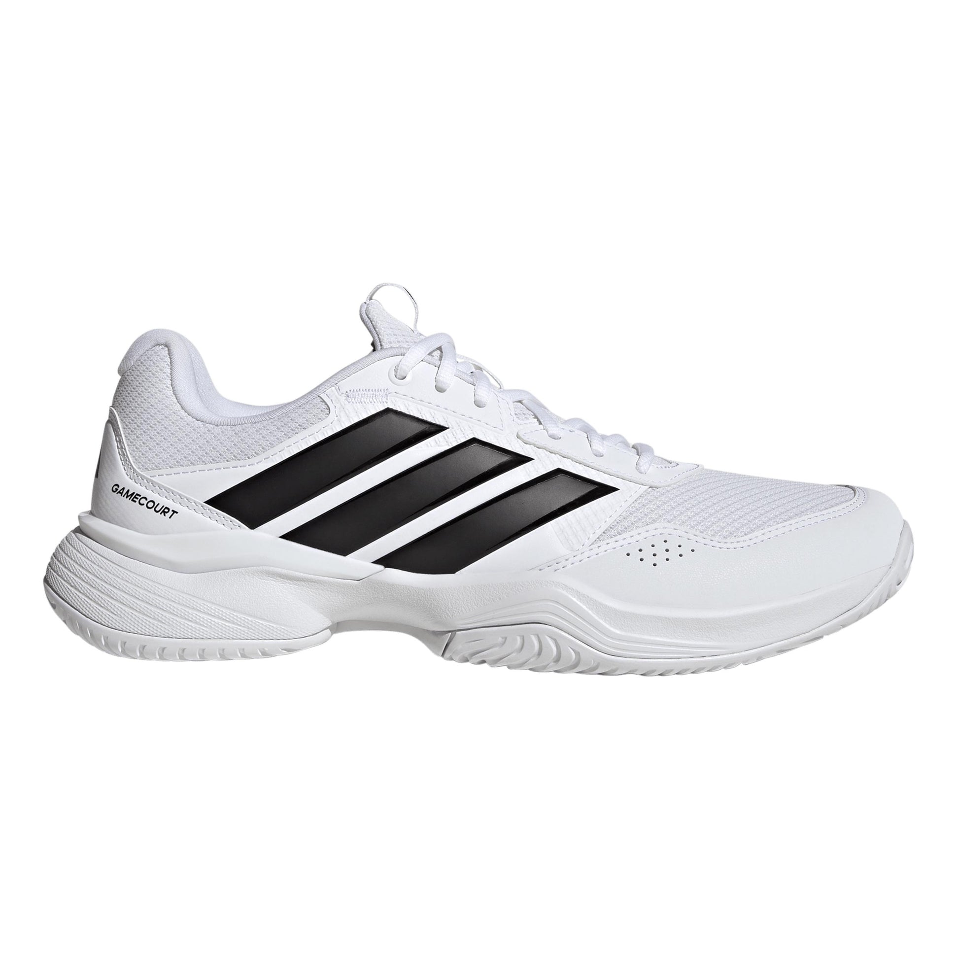 adidas GameCourt 3 Wide Allcourt-sko Herrer - hvid, sort