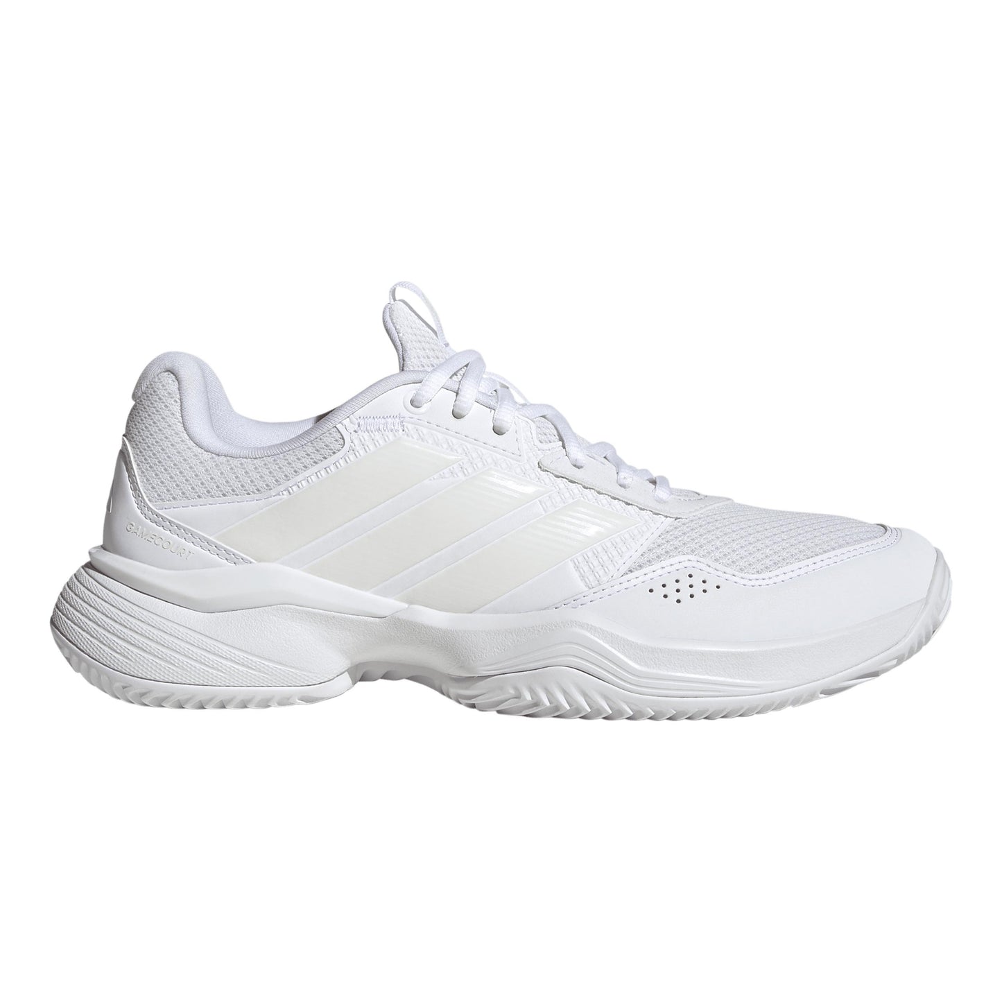 adidas GameCourt 3 Grusbanesko Damer - hvid, creme