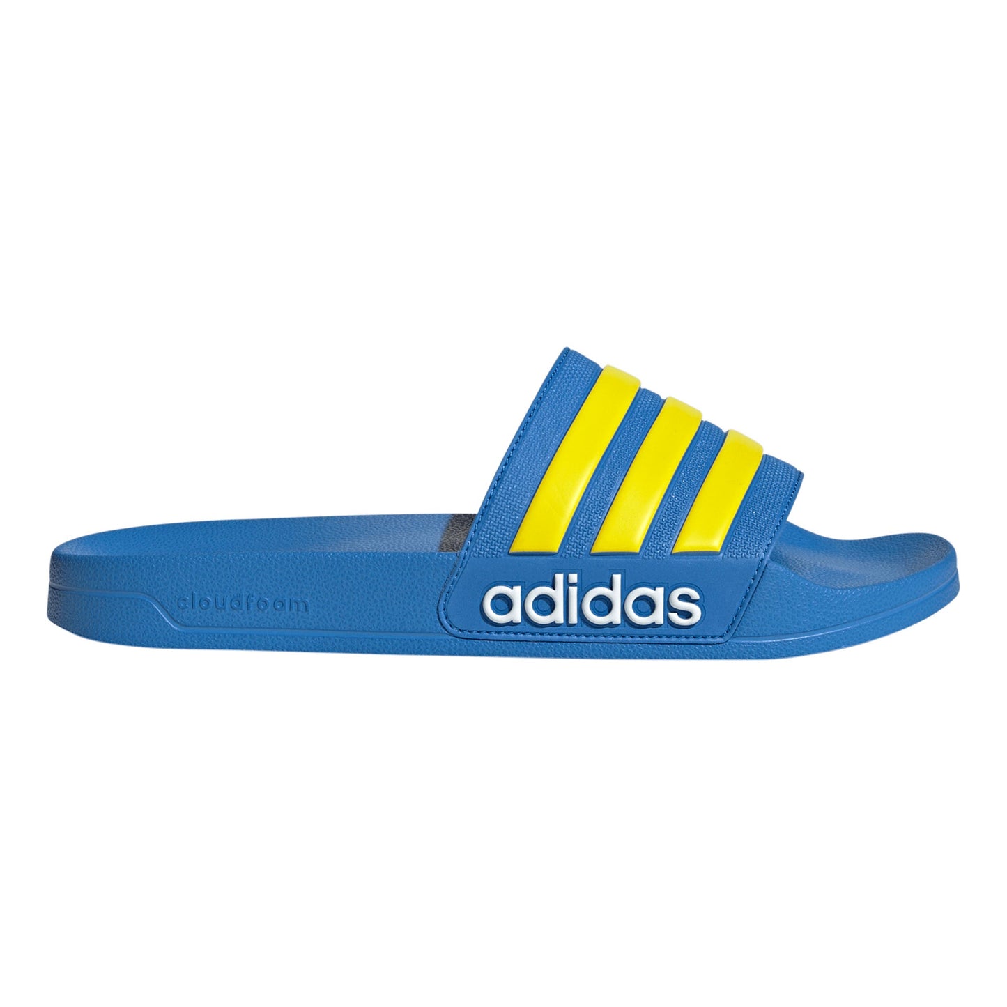 adidas Adilette Shower Badetøfler Unisex - blå, gul